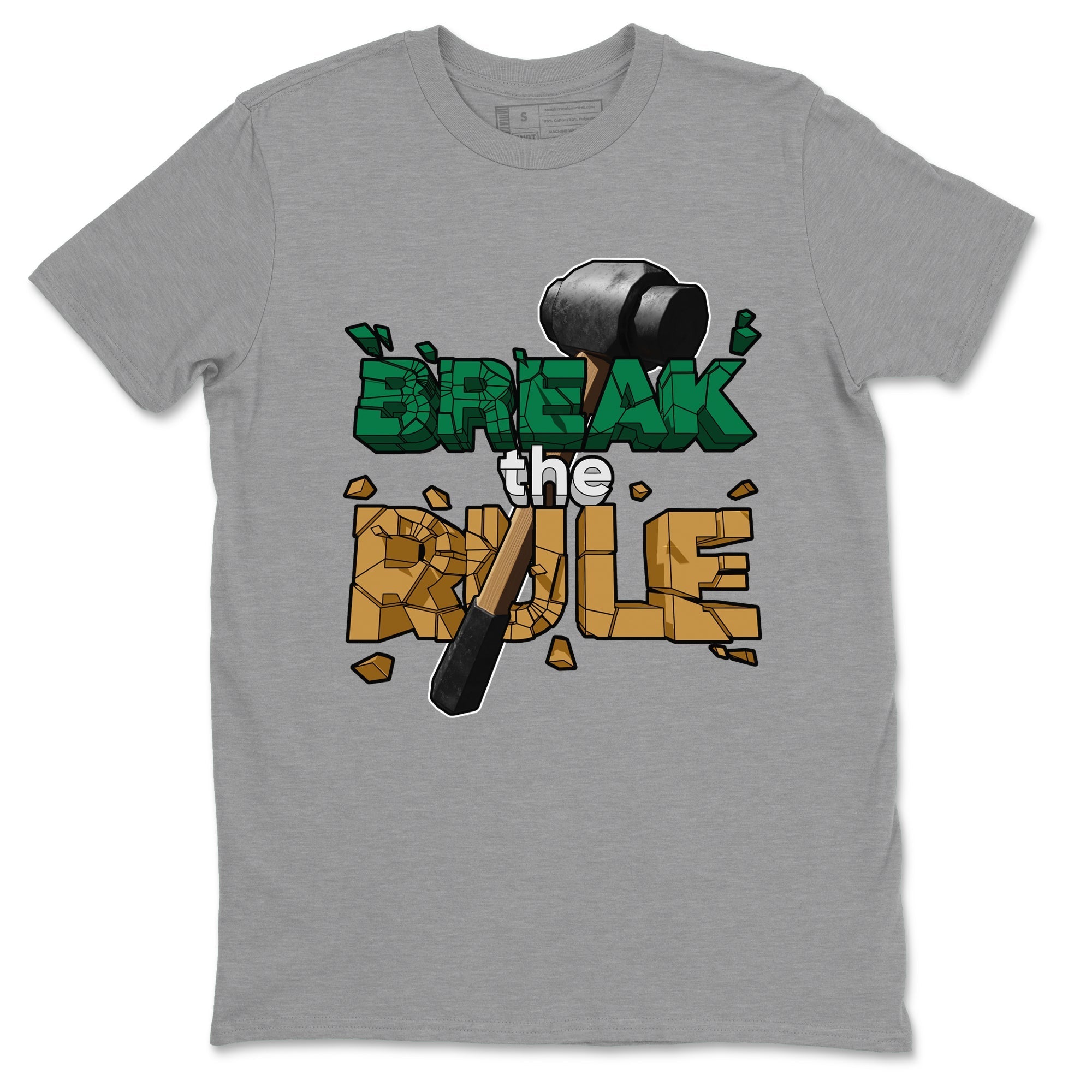Break The Rule Sneaker Tee - Samba Collegiate Green Gum