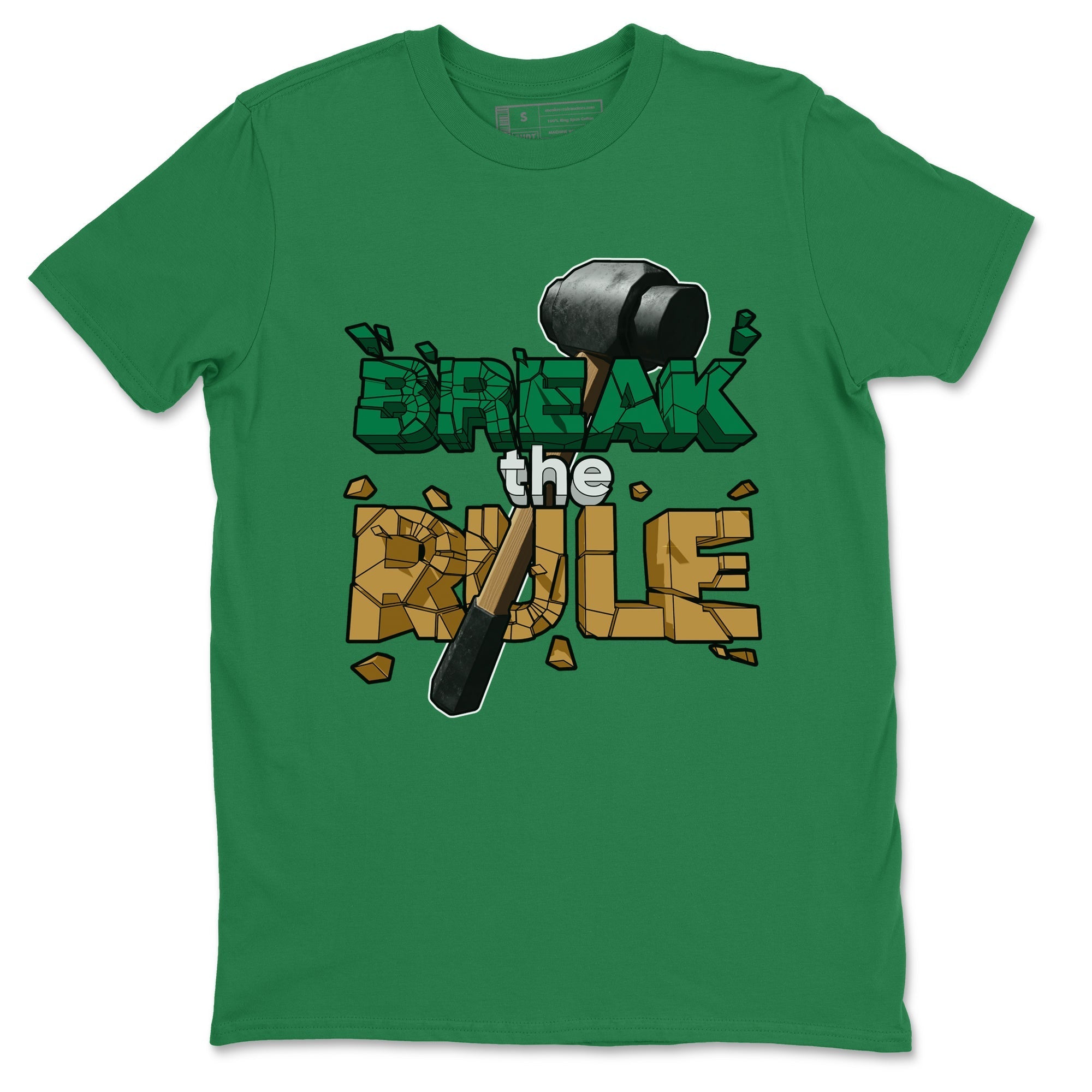 Break The Rule Sneaker Tee - Samba Collegiate Green Gum