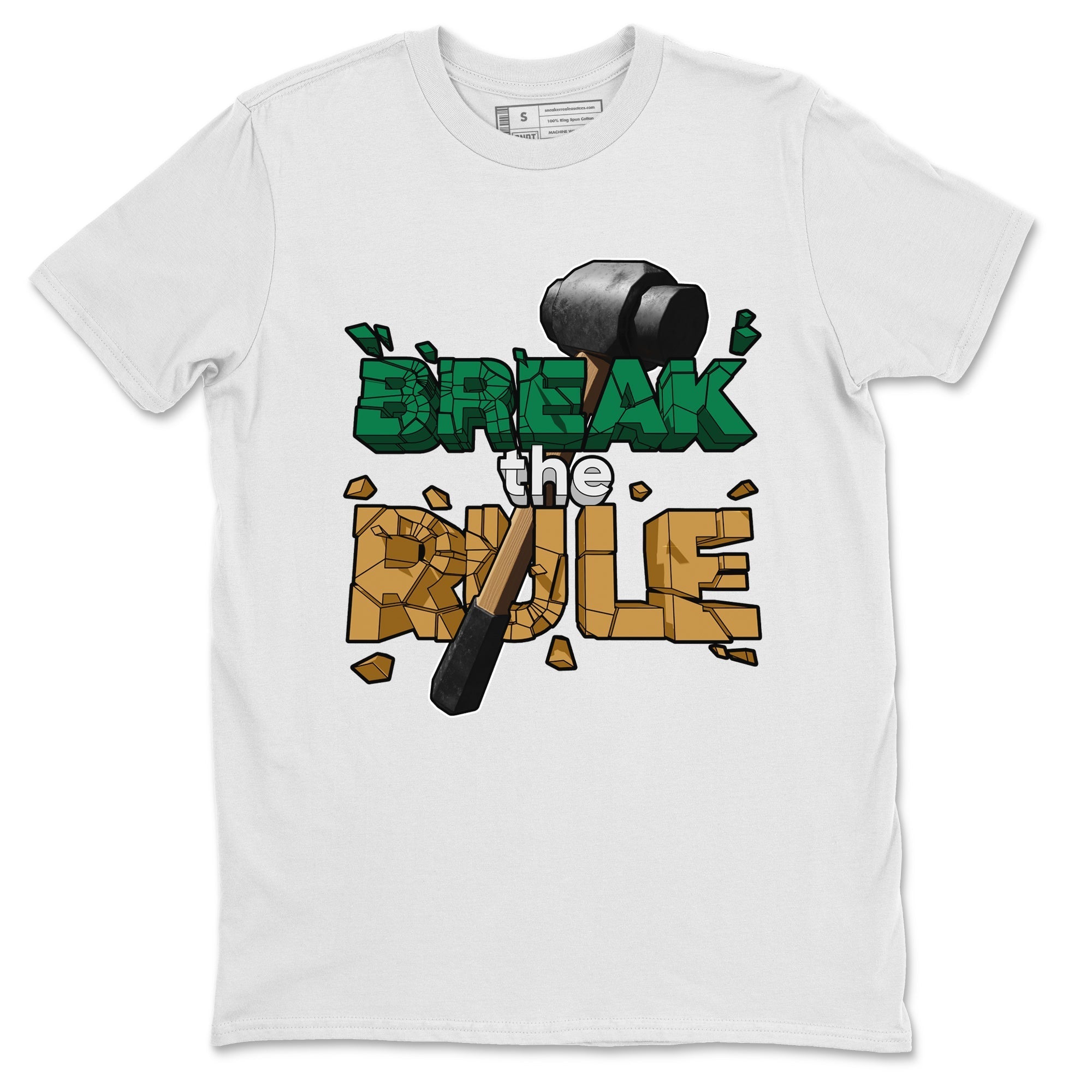 Break The Rule Sneaker Tee - Samba Collegiate Green Gum