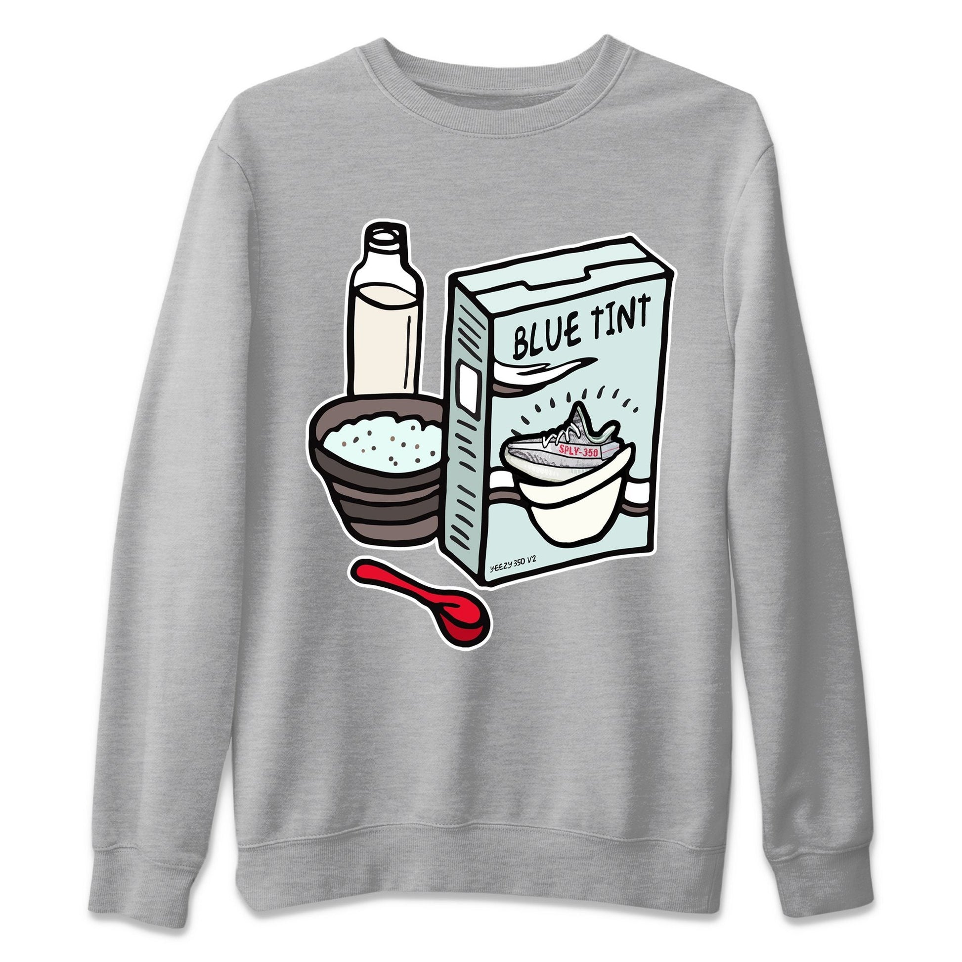 Breakfast Cereal Unisex Tops - Yeezy 350 Blue Tint