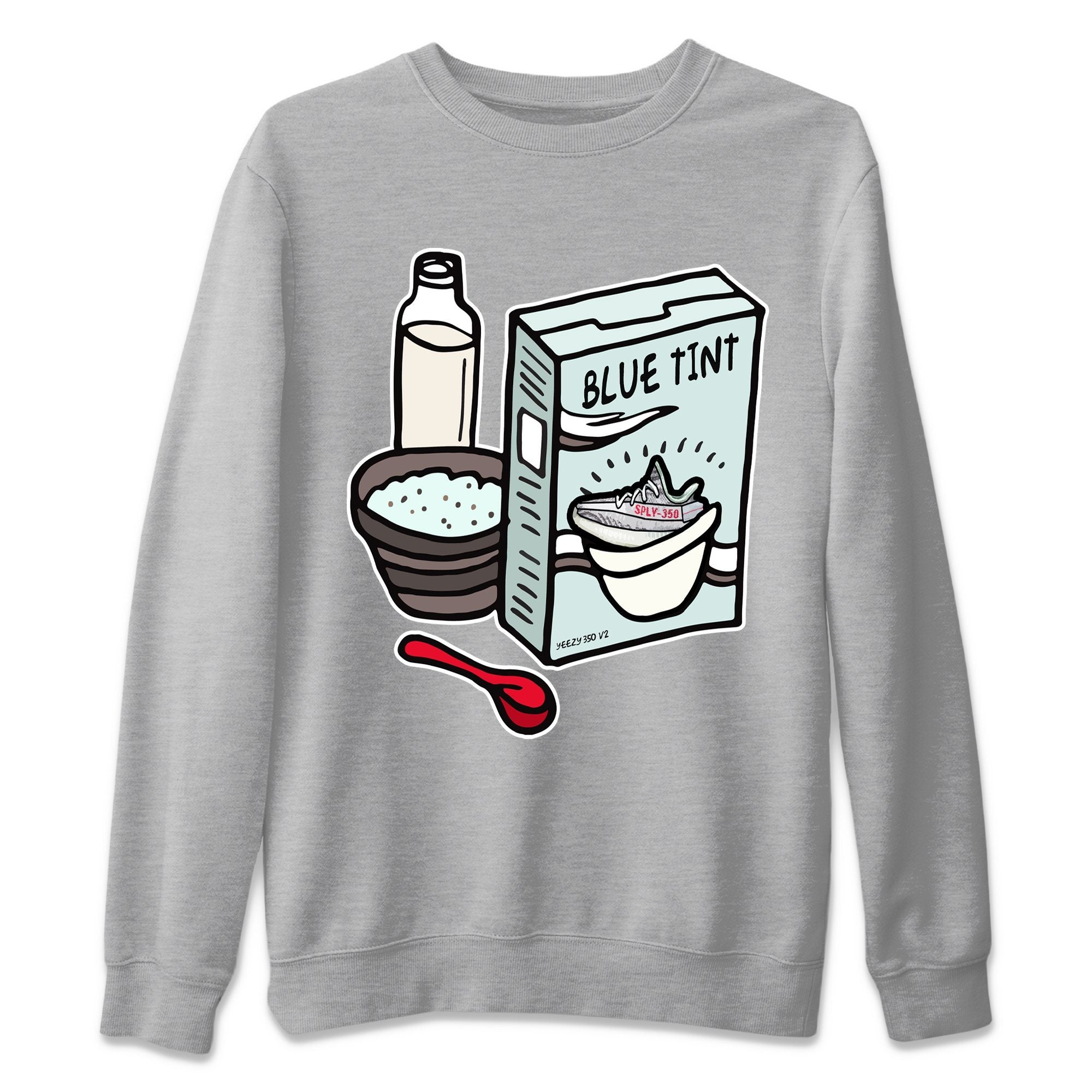 Breakfast Cereal Unisex Tops - Yeezy 350 Blue Tint