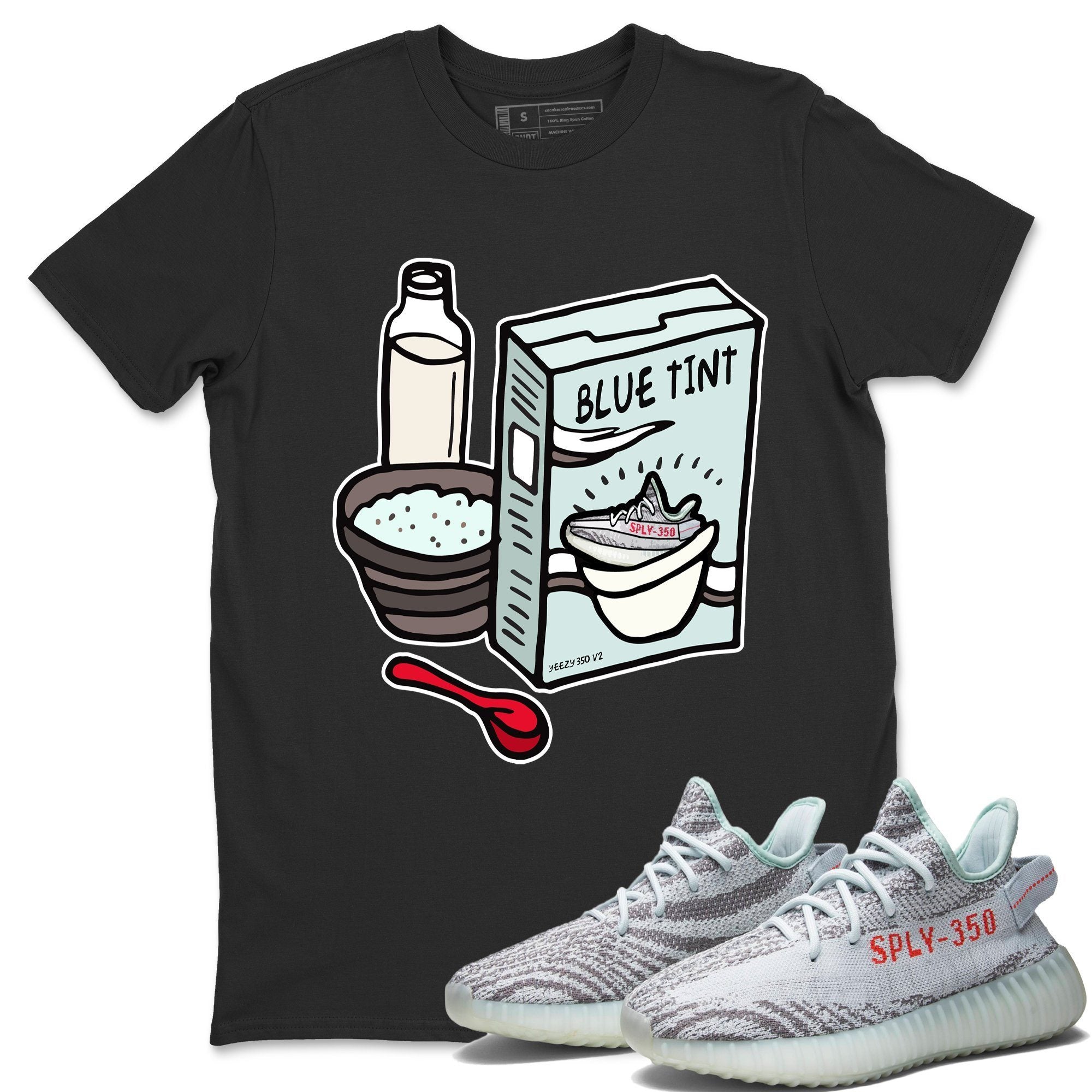 Breakfast Cereal Unisex Tops - Yeezy 350 Blue Tint