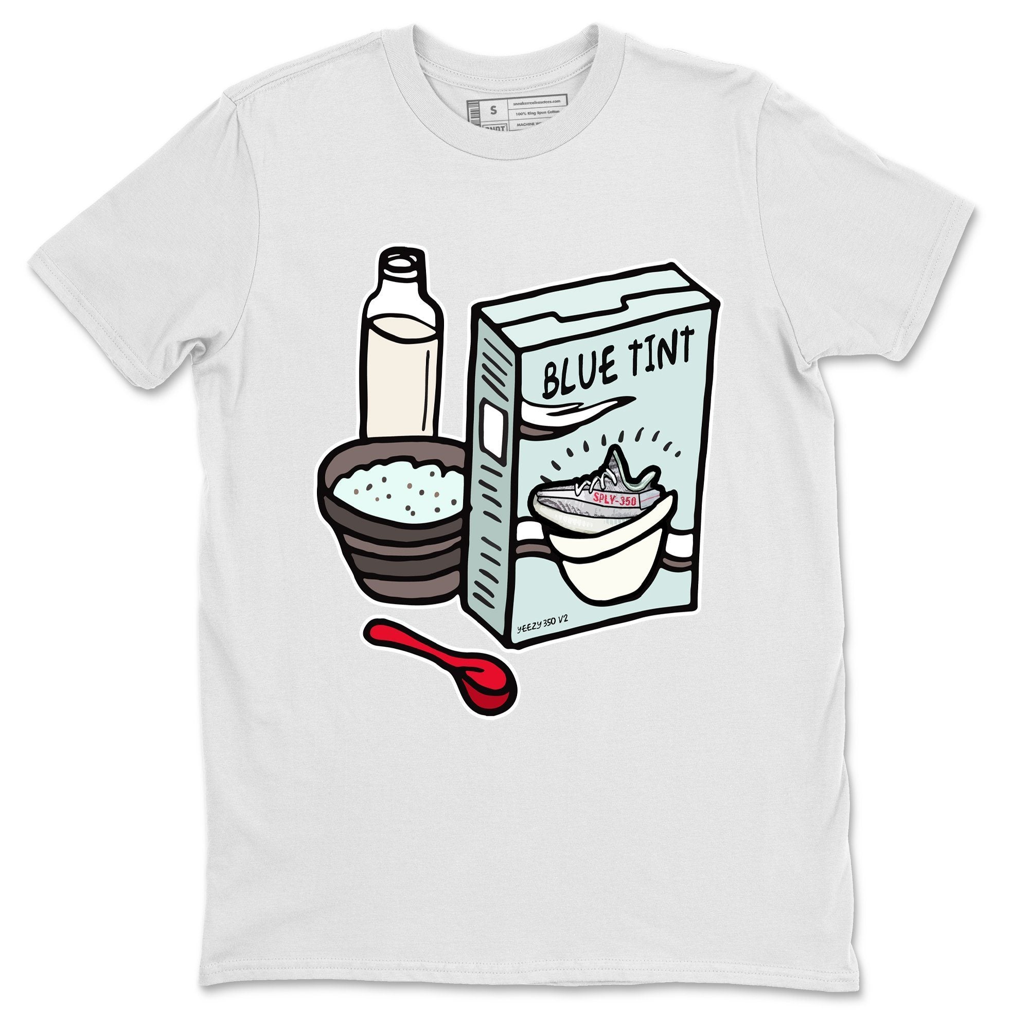 Breakfast Cereal Unisex Tops - Yeezy 350 Blue Tint