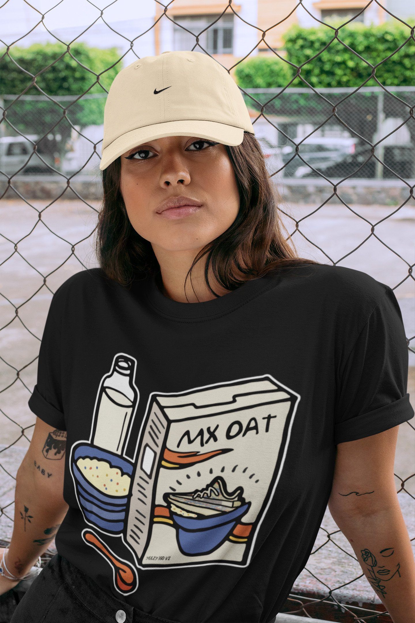 Breakfast Cereal Unisex Tops - Yeezy 350 MX Oat