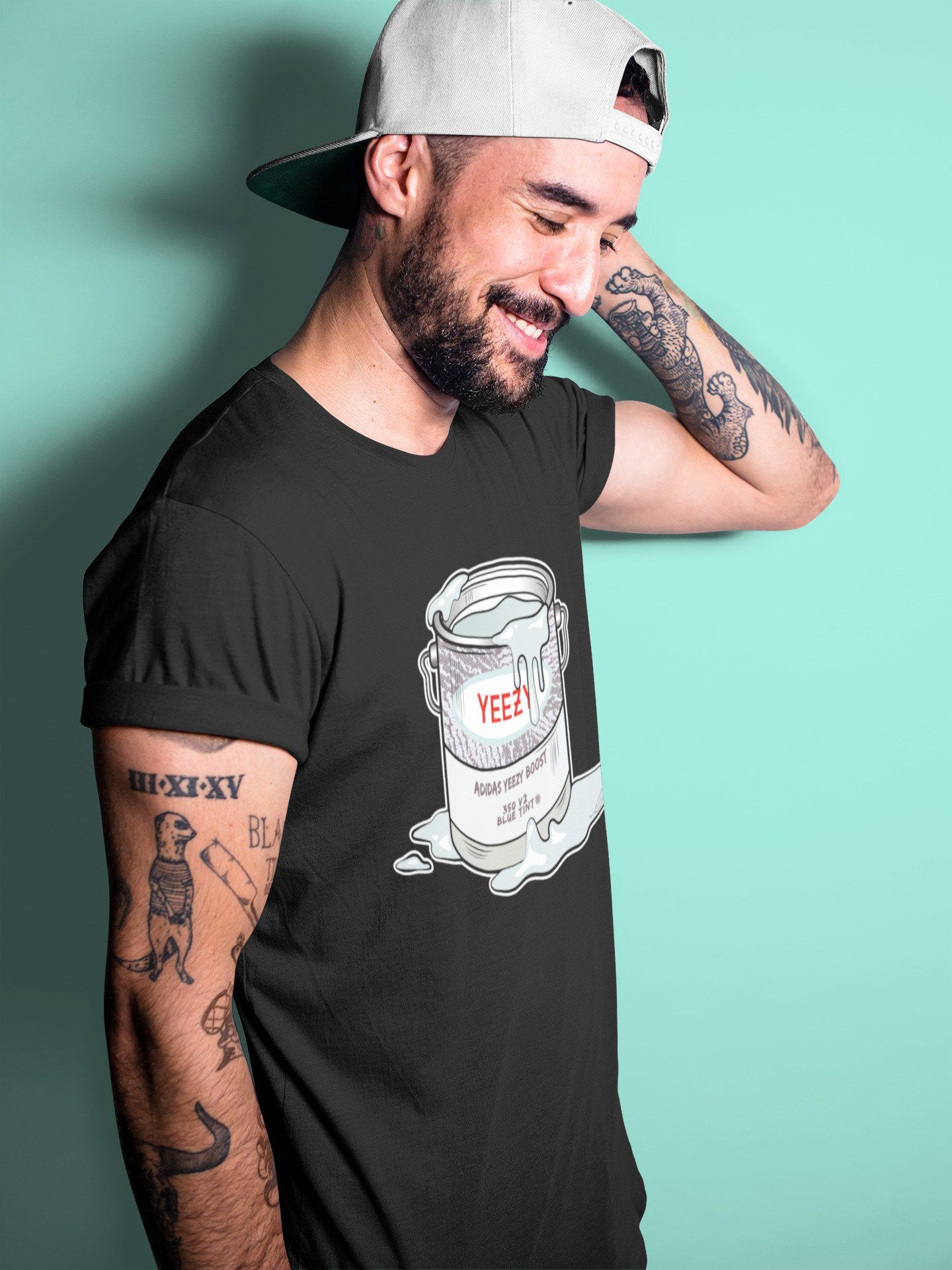 Bucket Unisex Tops - Yeezy 350 Blue Tint