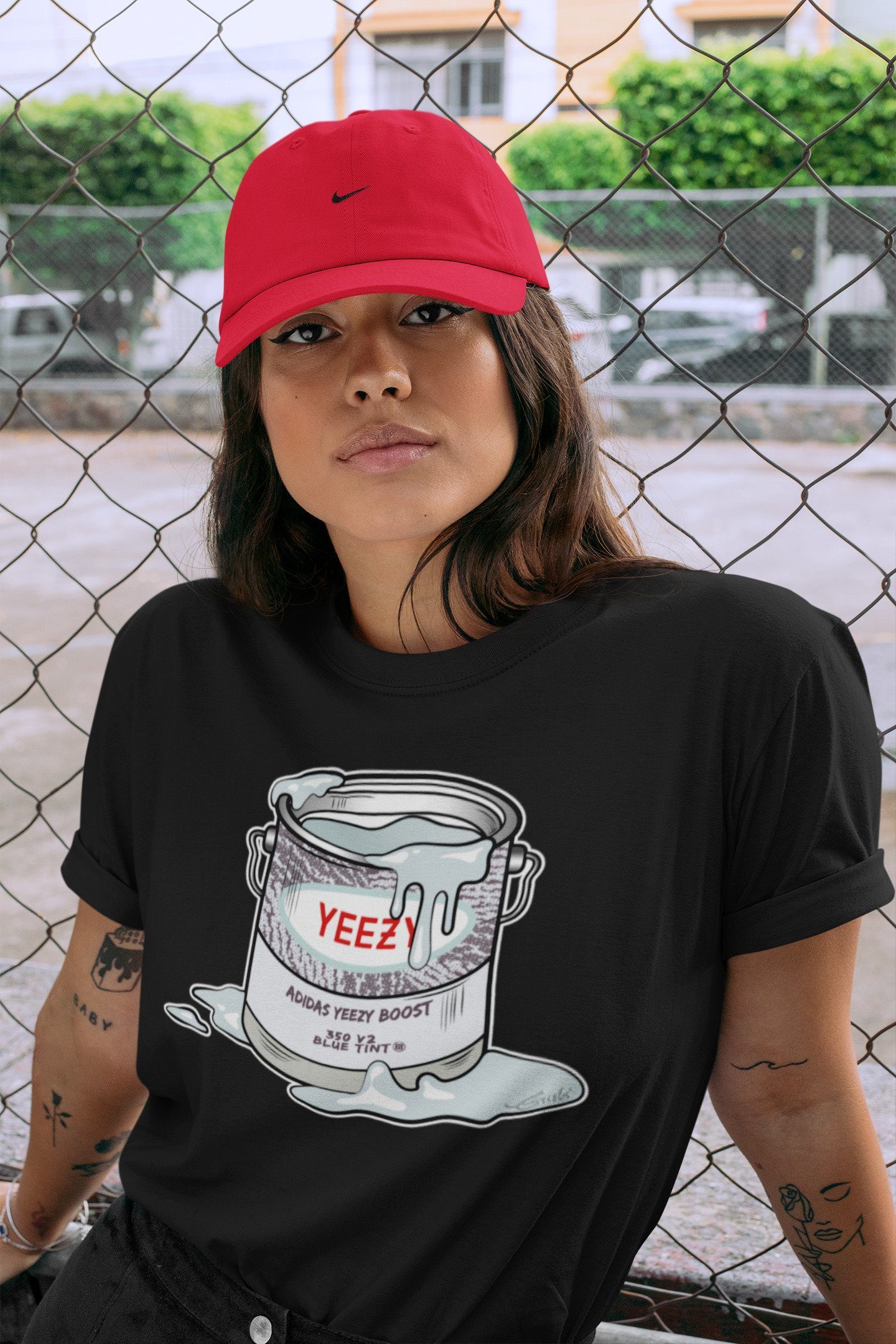 Bucket Unisex Tops - Yeezy 350 Blue Tint