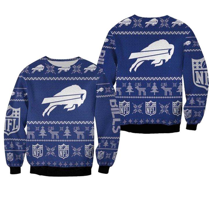 Buffalo Bills Ugly Sweater Christmas 3D Sweater ? Usalast