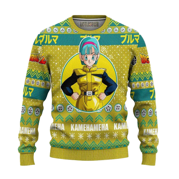 Bulma Ugly Christmas Sweater And 3D Hoodie Dragon Ball Z Xmas Gift ? Usalast