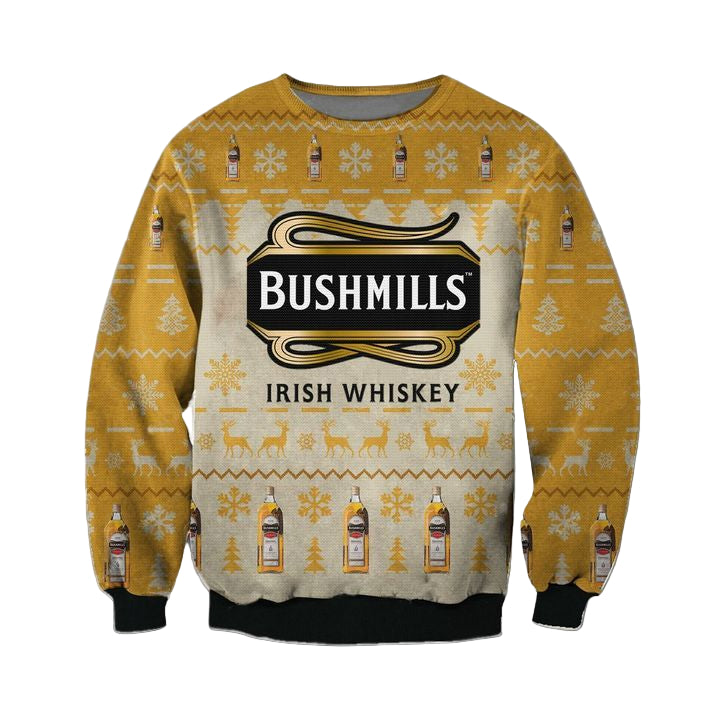 Bushmills Irish Whiskey Ugly Christmas Sweater 2022 ? Usalast