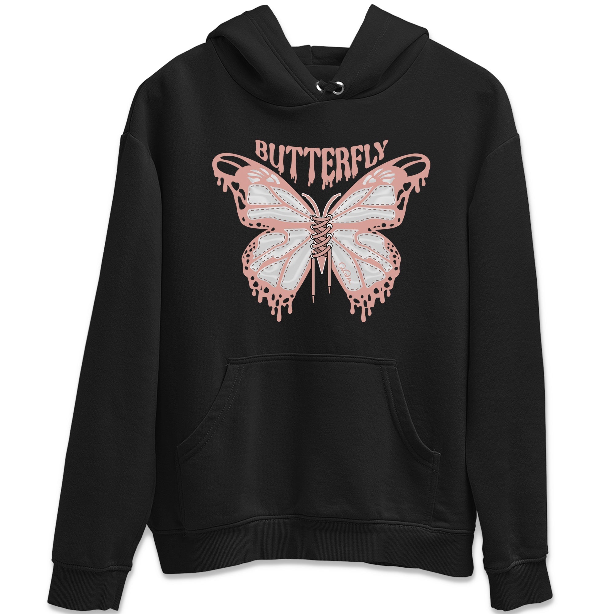 Butterfly Sneaker Tee - Dunk Rose Whisper