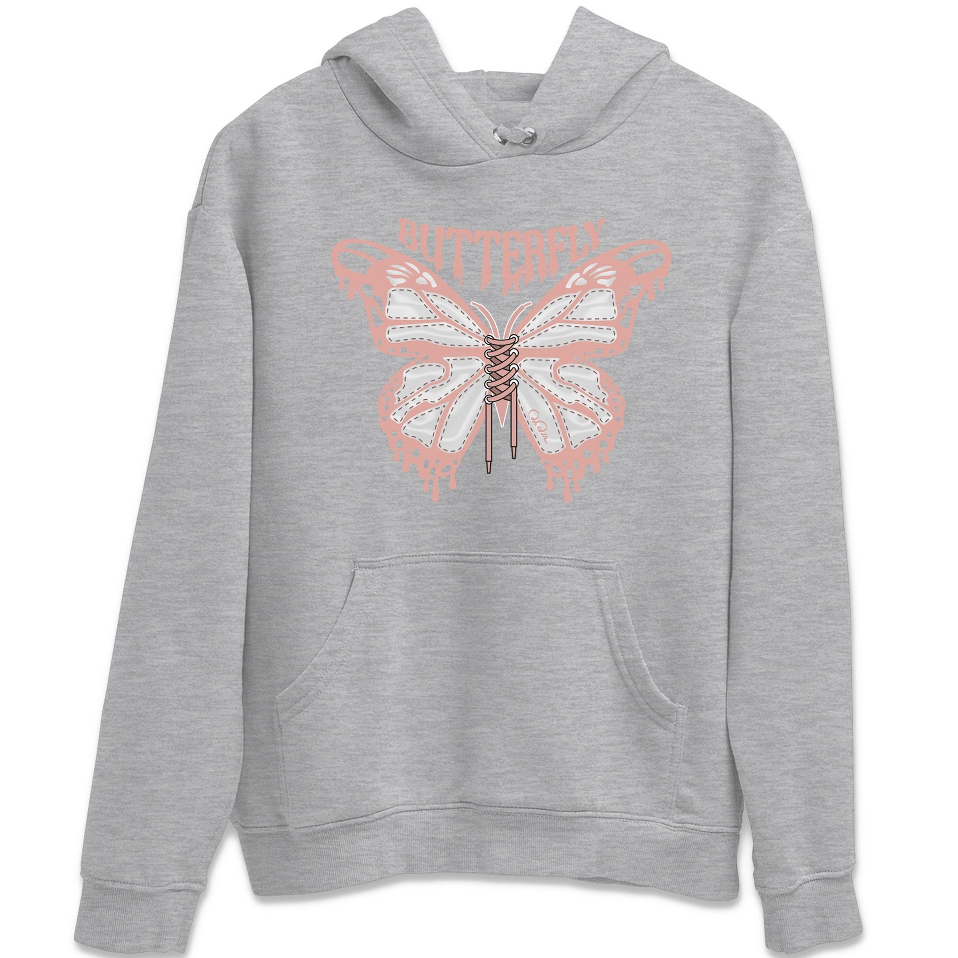 Butterfly Sneaker Tee - Dunk Rose Whisper