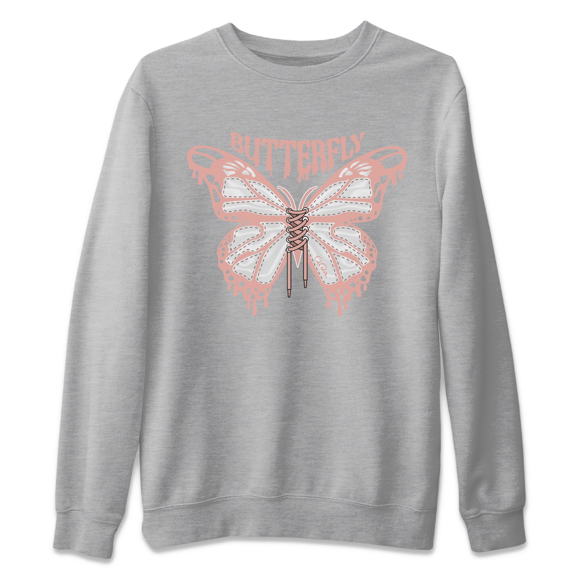 Butterfly Sneaker Tee - Dunk Rose Whisper
