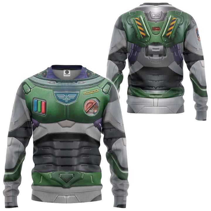 Buzz Lightyear Costume Disney Ugly Christmas Sweater ? Usalast