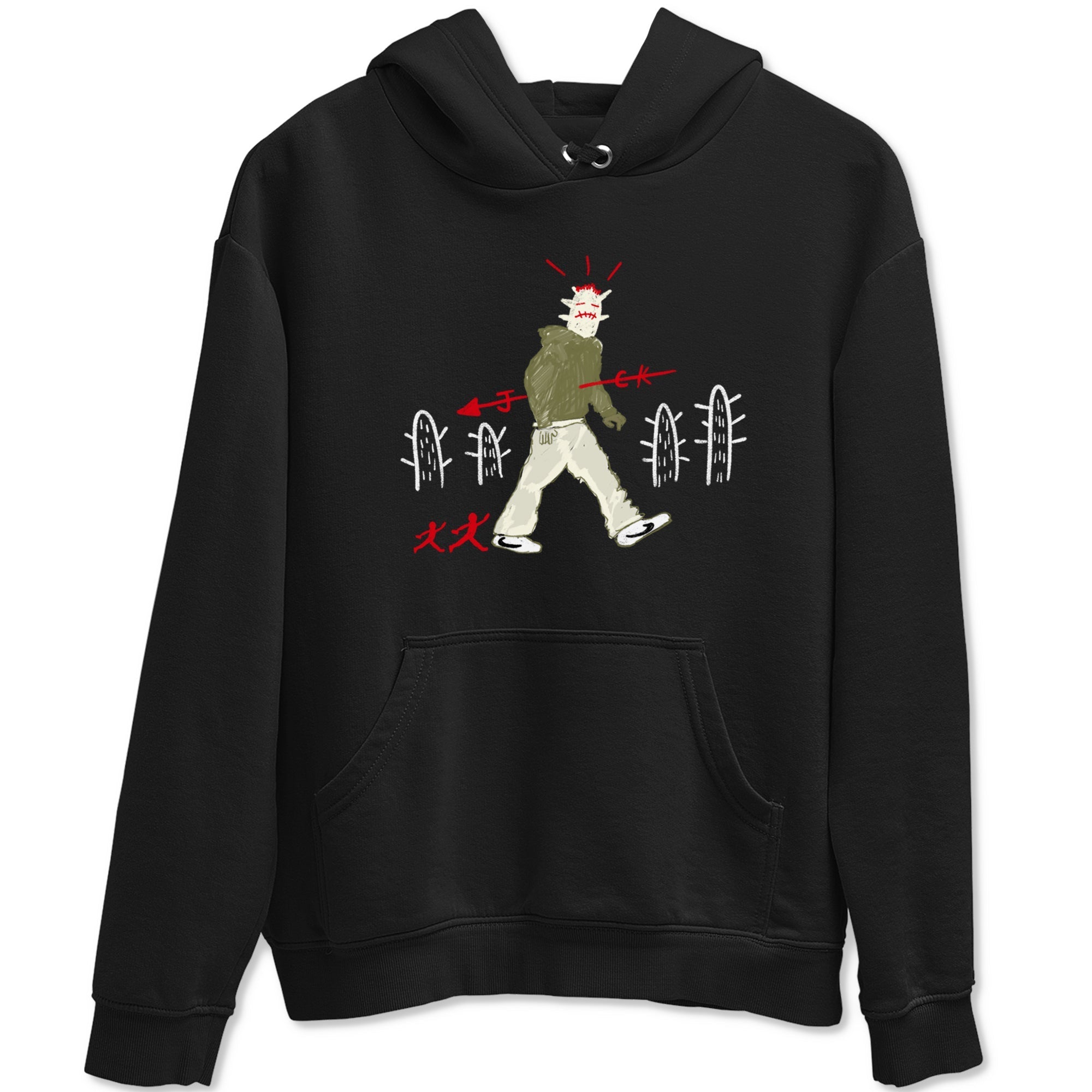 Cactus Man Sneaker Tees - Air Jordan 1 Travis Scott Medium Olive