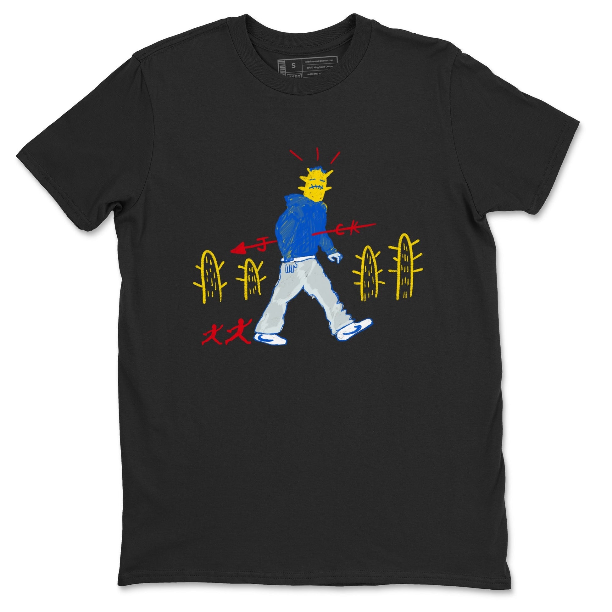 Cactus Man Sneaker Tees - Air Jordan 1 Travis Scott Canary