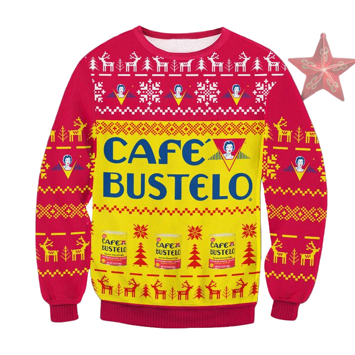 Cafe Bustelo Ugly Christmas Sweater 2022 ? Usalast