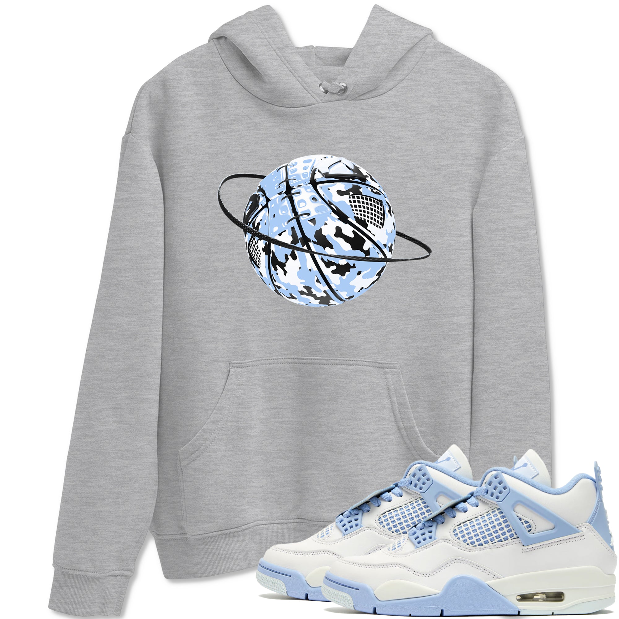 Camo Basketball Planet Sneaker Tees - Air Jordan 4 