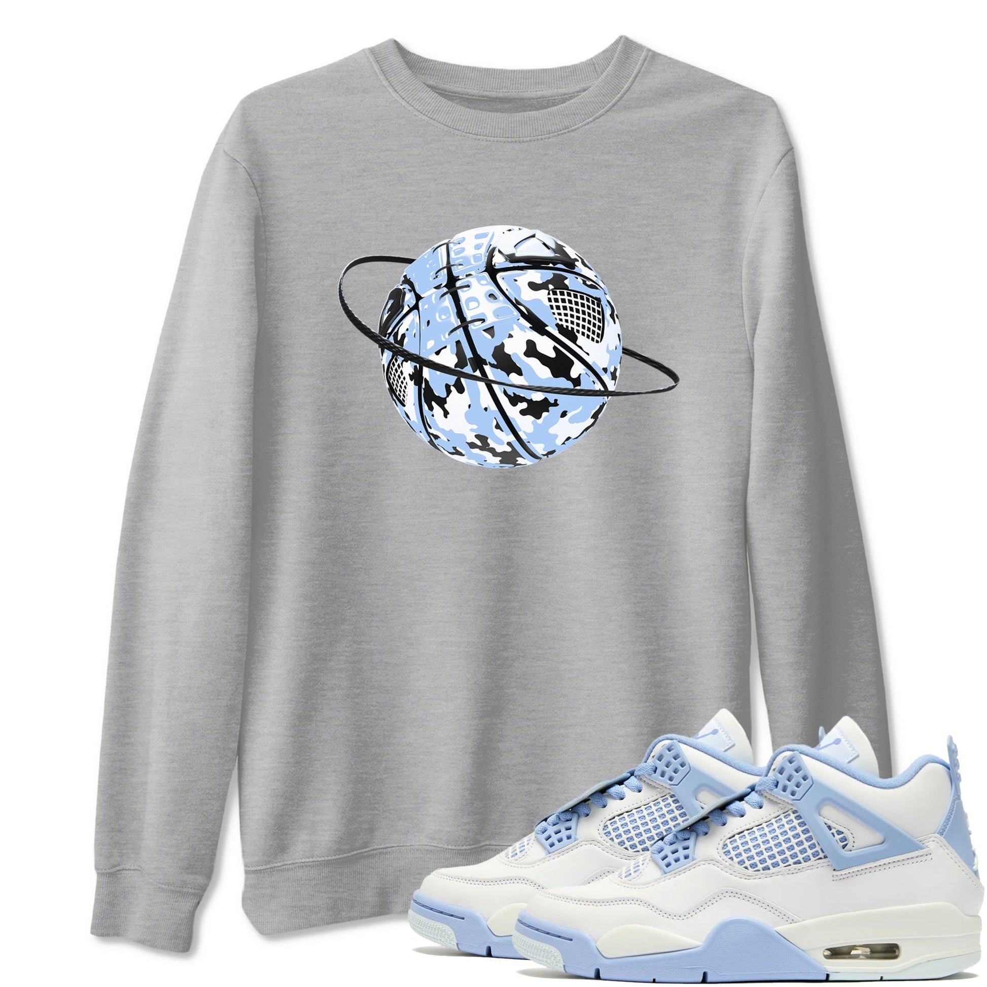 Camo Basketball Planet Sneaker Tees - Air Jordan 4 