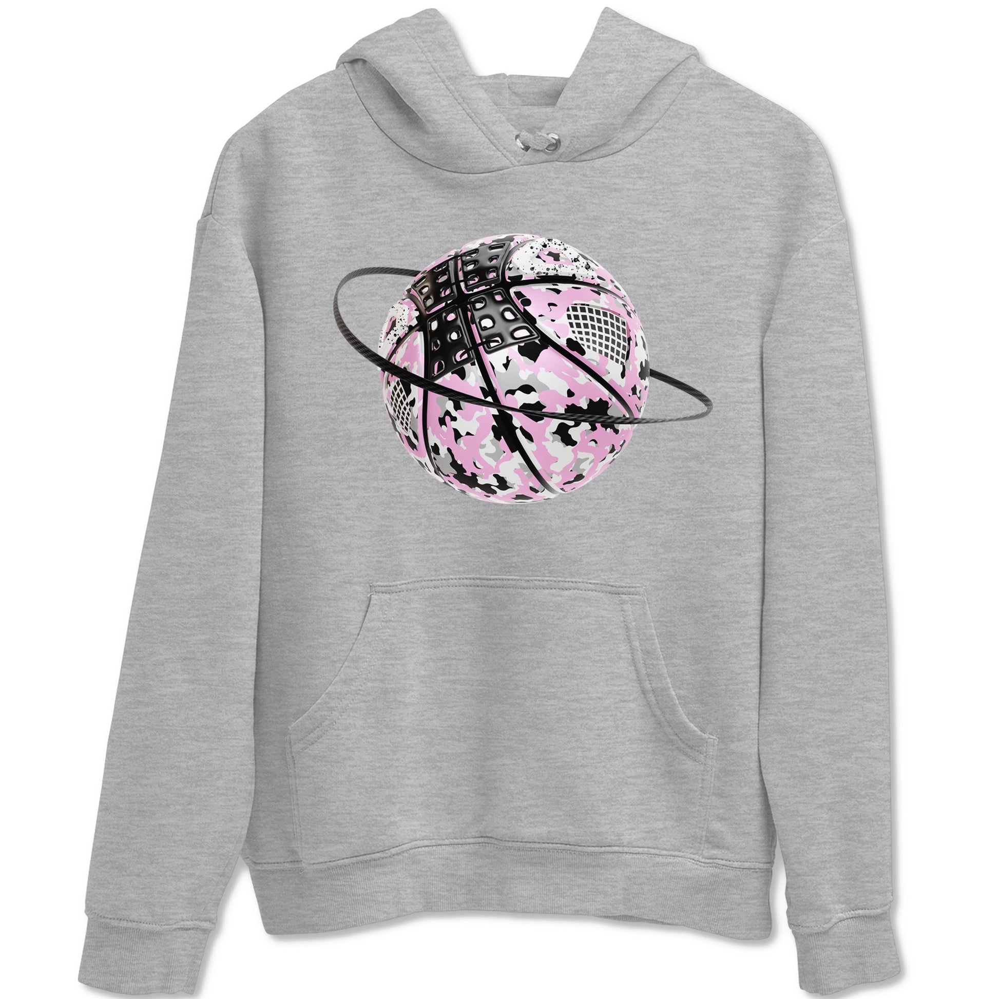 Camo Basketball Planet Sneaker Tees - Air Jordan 4 Orchid