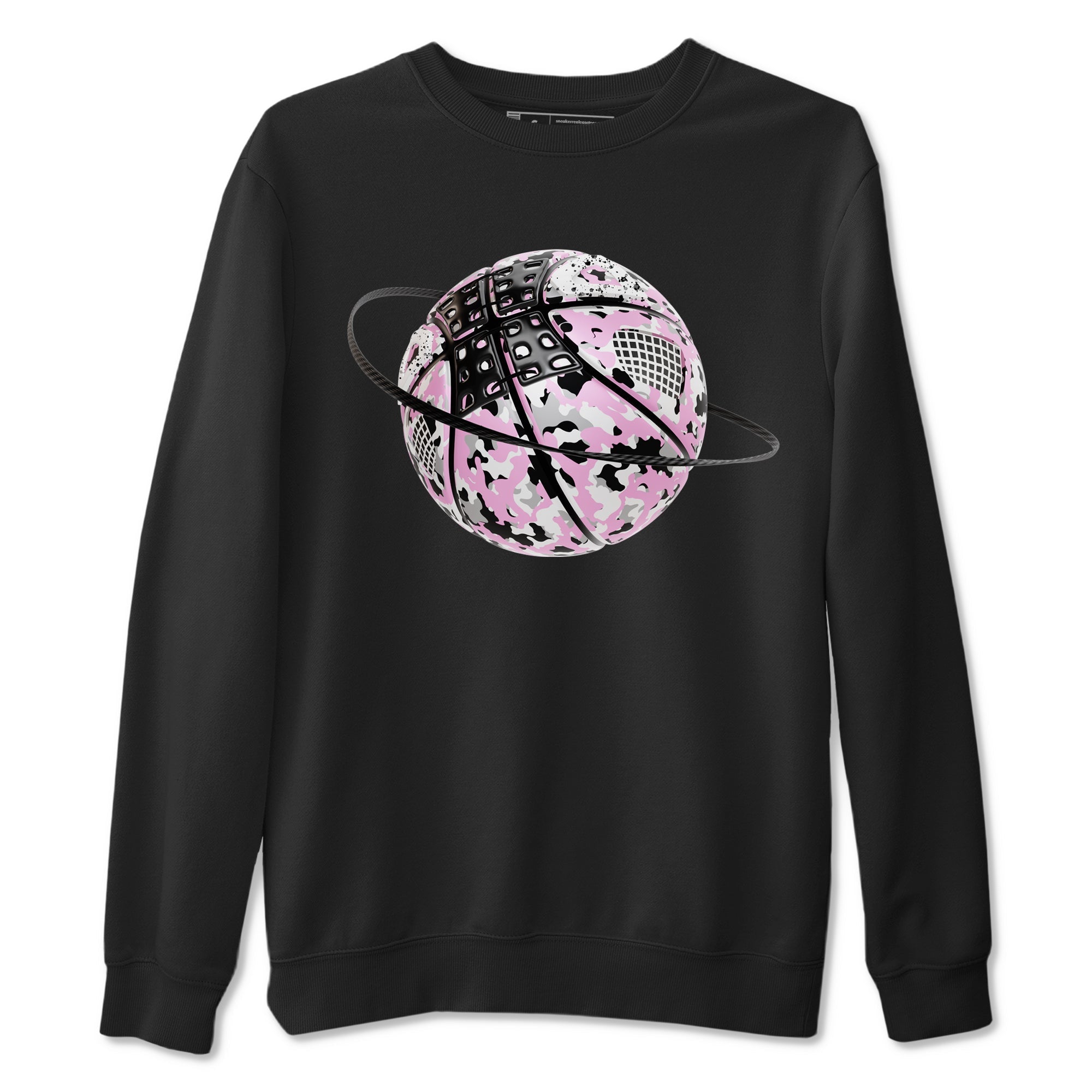 Camo Basketball Planet Sneaker Tees - Air Jordan 4 Orchid