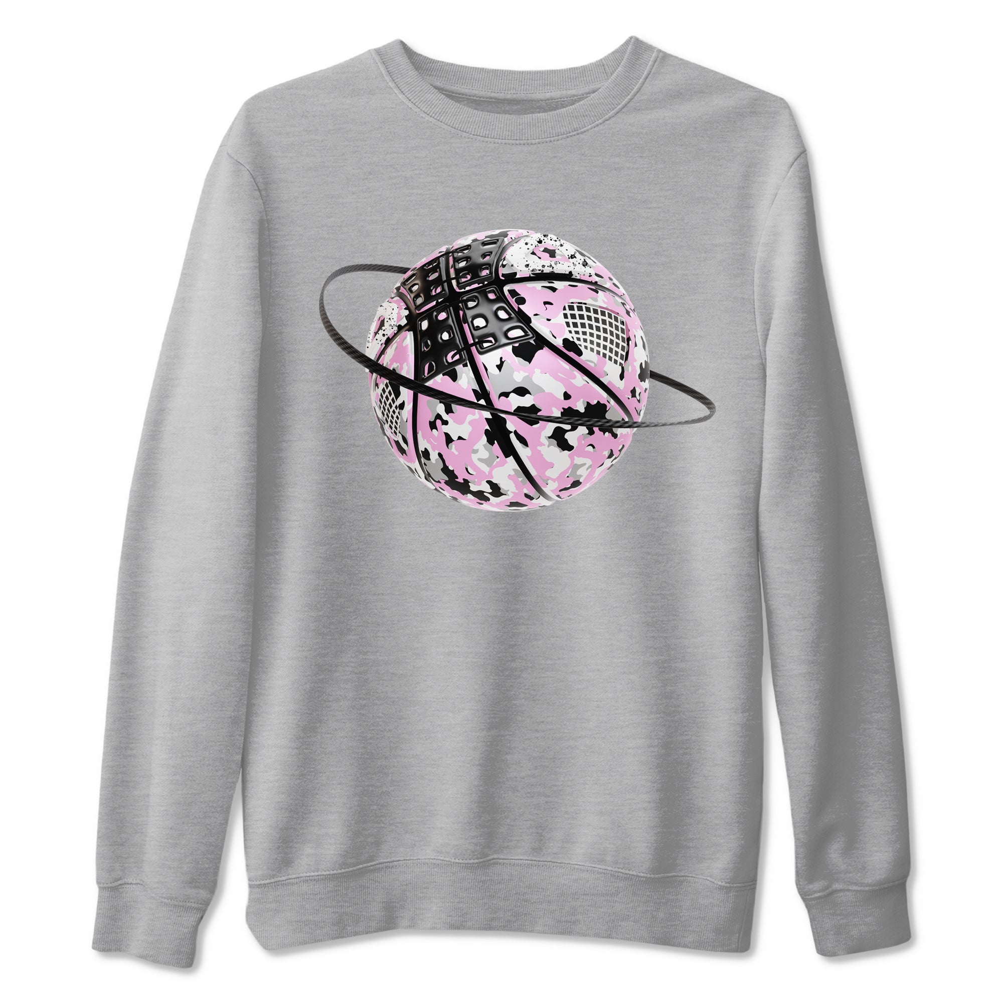 Camo Basketball Planet Sneaker Tees - Air Jordan 4 Orchid