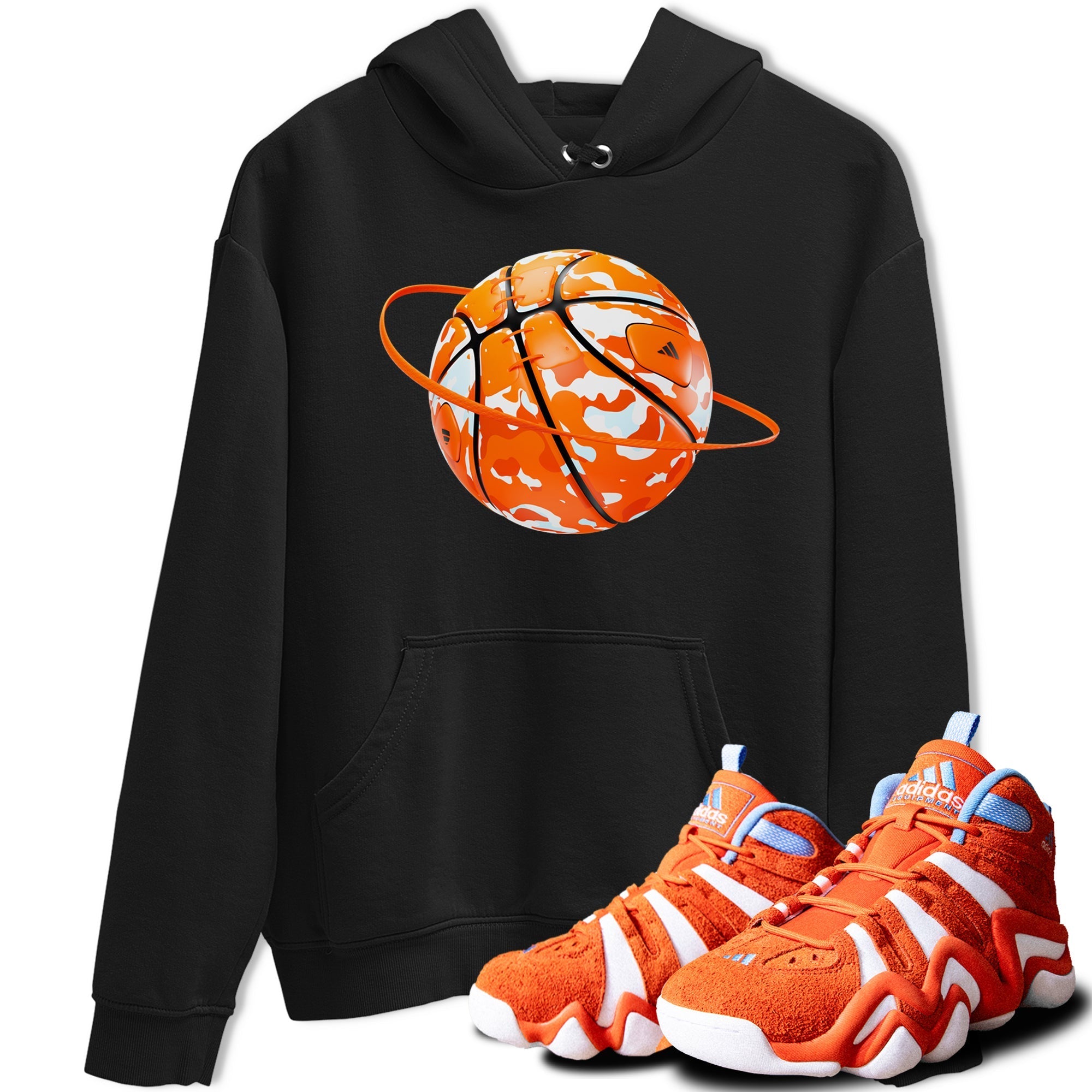 Camo Basketball Planet Sneaker Tee - Crazy 8 Team Orange