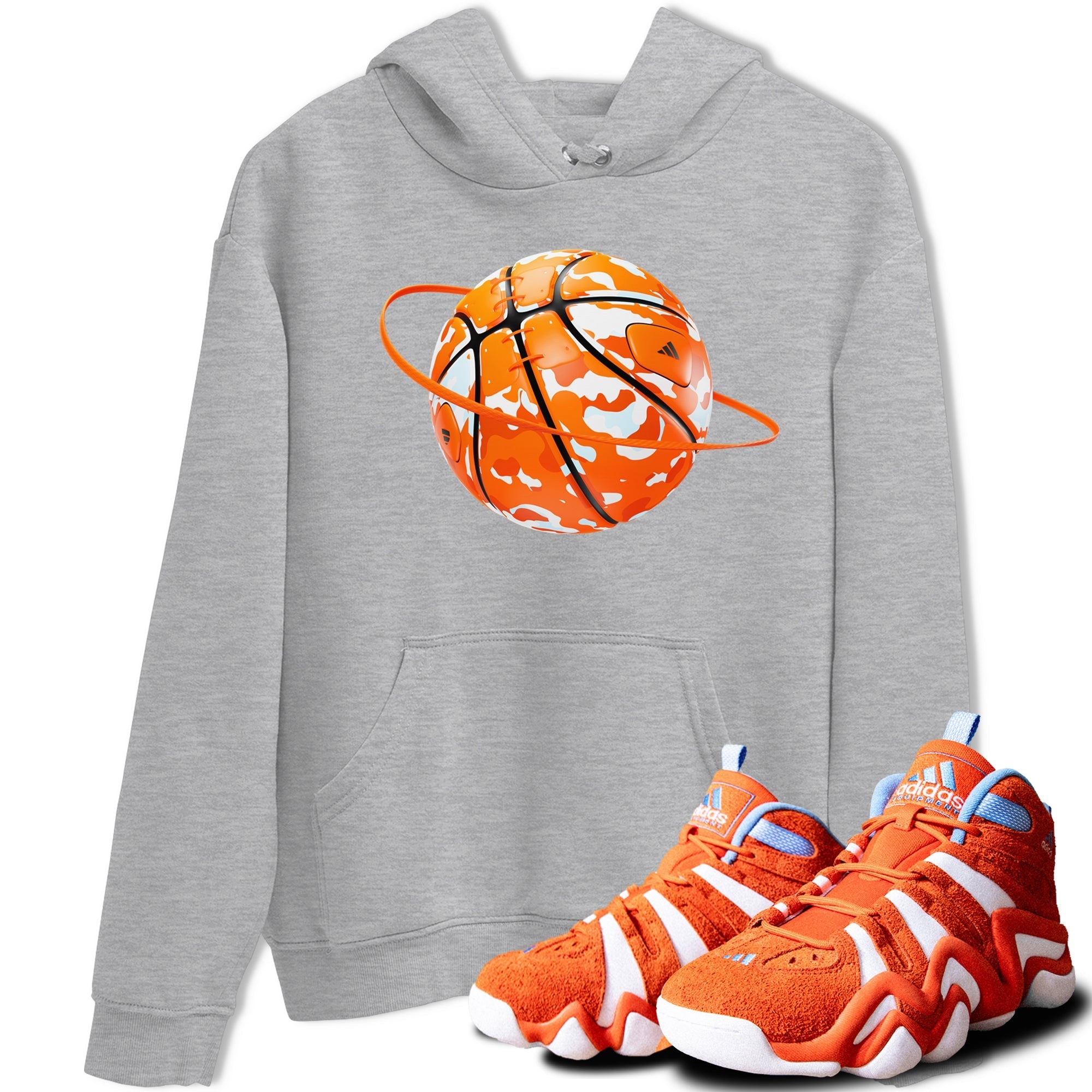 Camo Basketball Planet Sneaker Tee - Crazy 8 Team Orange