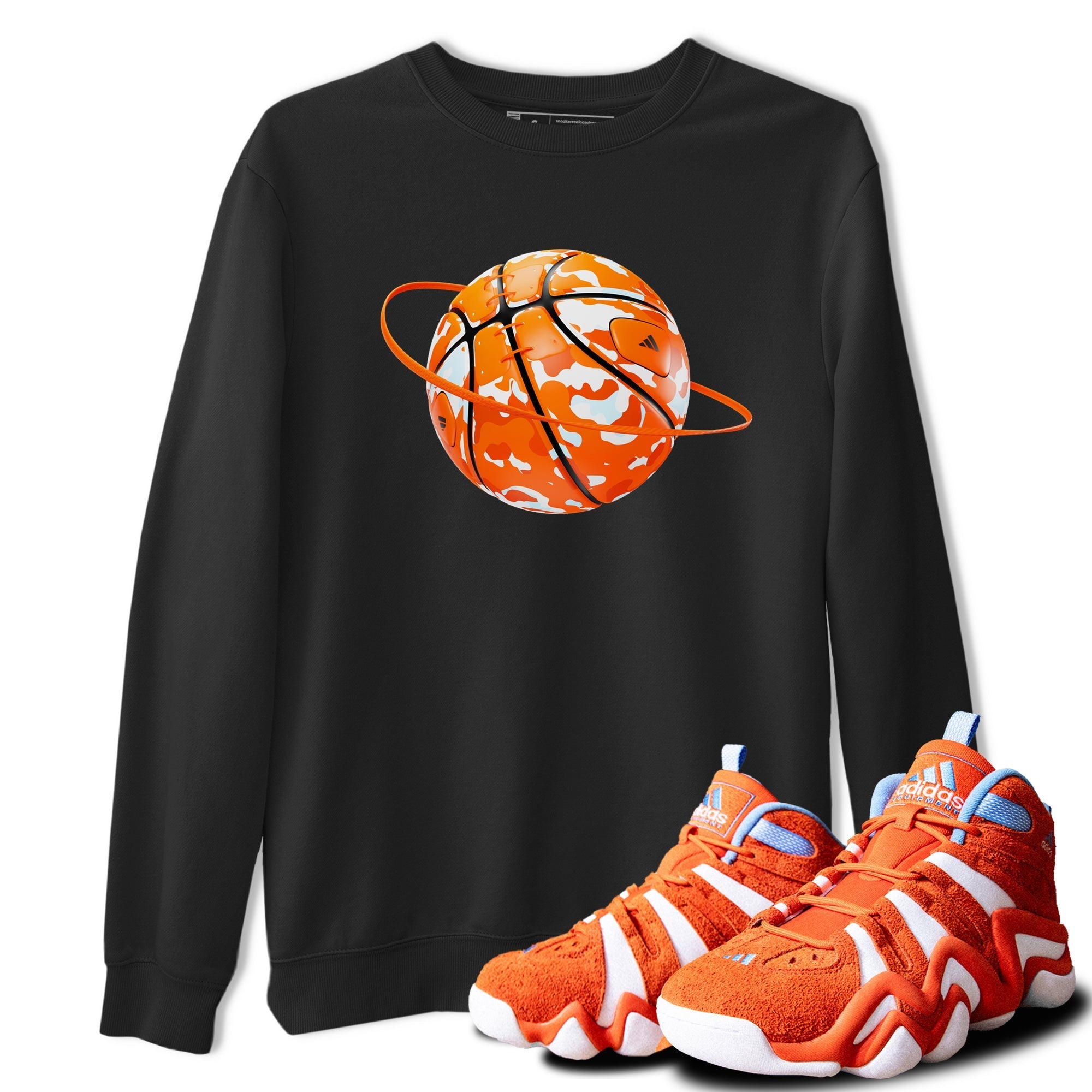 Camo Basketball Planet Sneaker Tee - Crazy 8 Team Orange