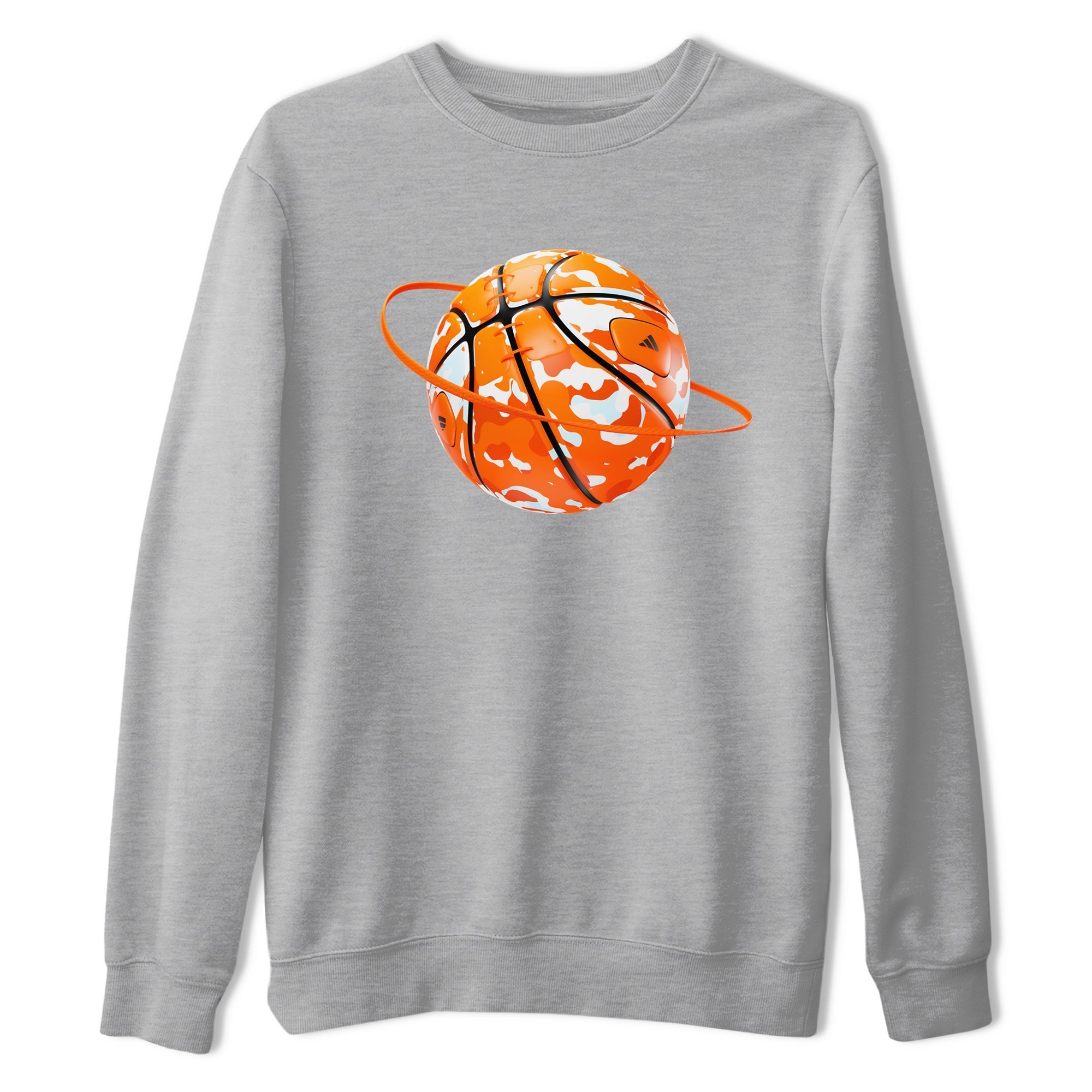 Camo Basketball Planet Sneaker Tee - Crazy 8 Team Orange