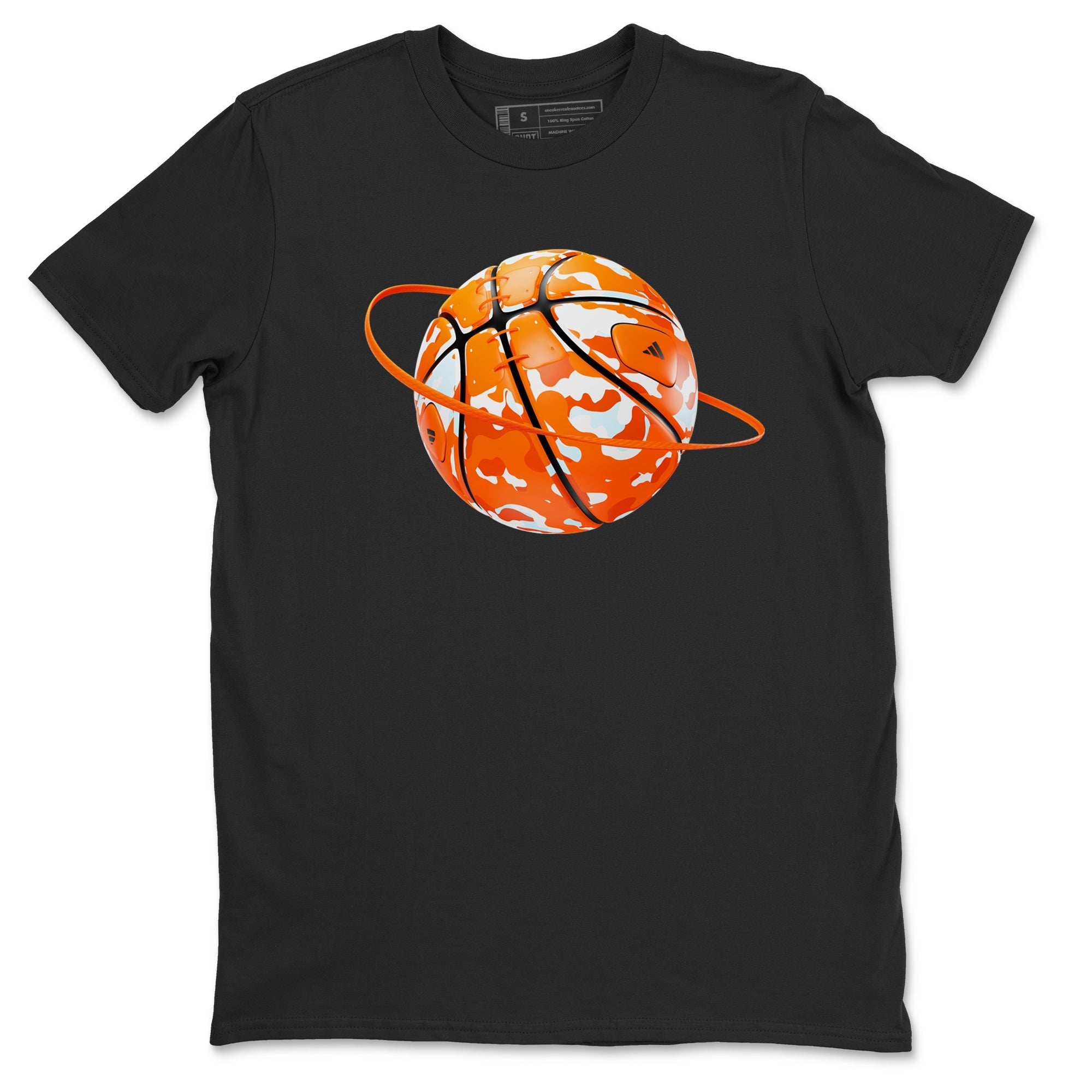 Camo Basketball Planet Sneaker Tee - Crazy 8 Team Orange