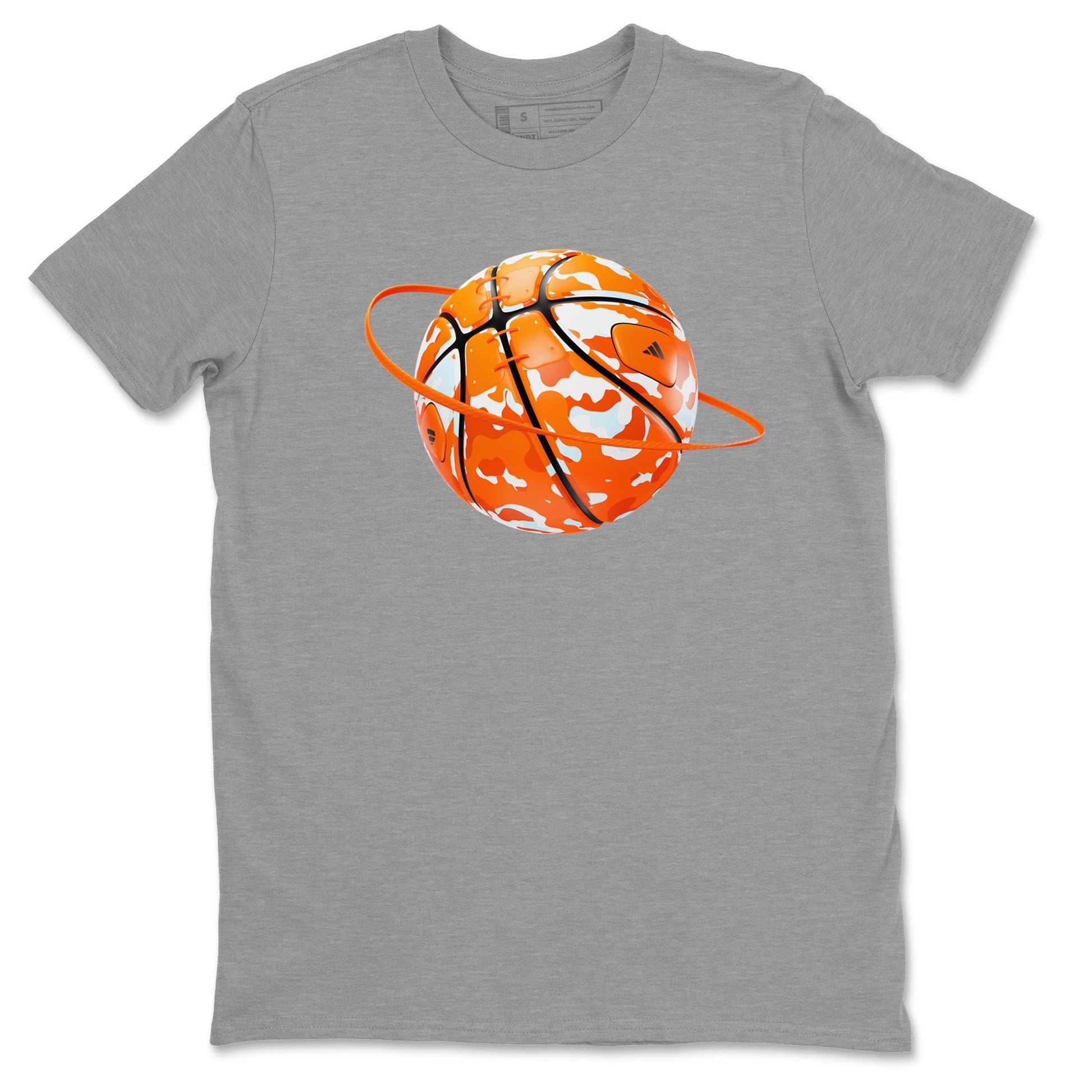 Camo Basketball Planet Sneaker Tee - Crazy 8 Team Orange