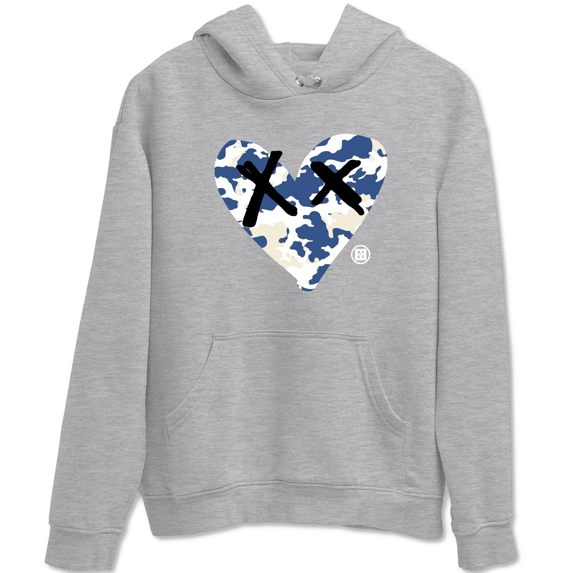 Camo Heart Sneaker Tees - Air Jordan 3 A Ma Maniere x Diffused Blue