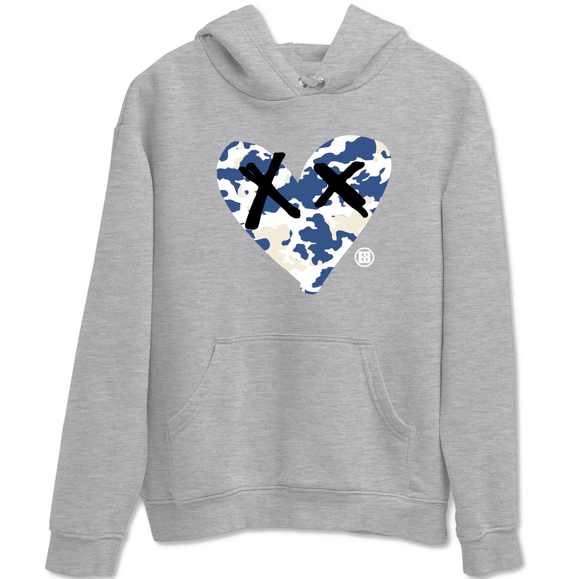 Camo Heart Sneaker Tees - Air Jordan 3 A Ma Maniere x Diffused Blue