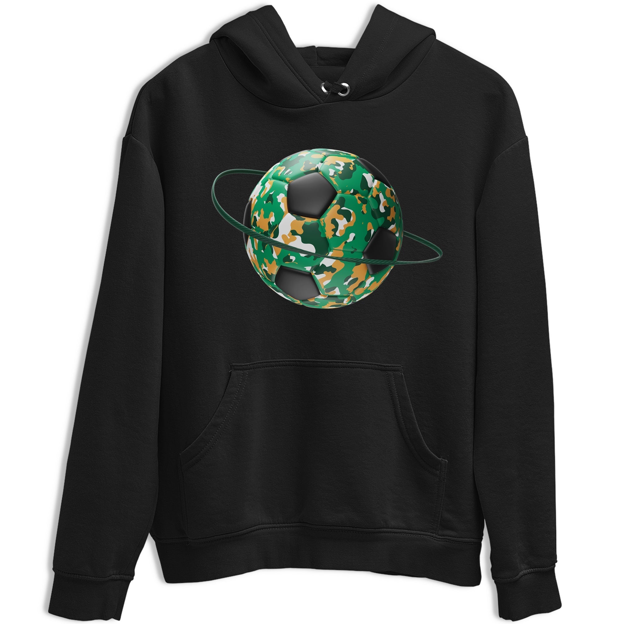 Camo Soccerball Planet Sneaker Tee - Samba Collegiate Green Gum