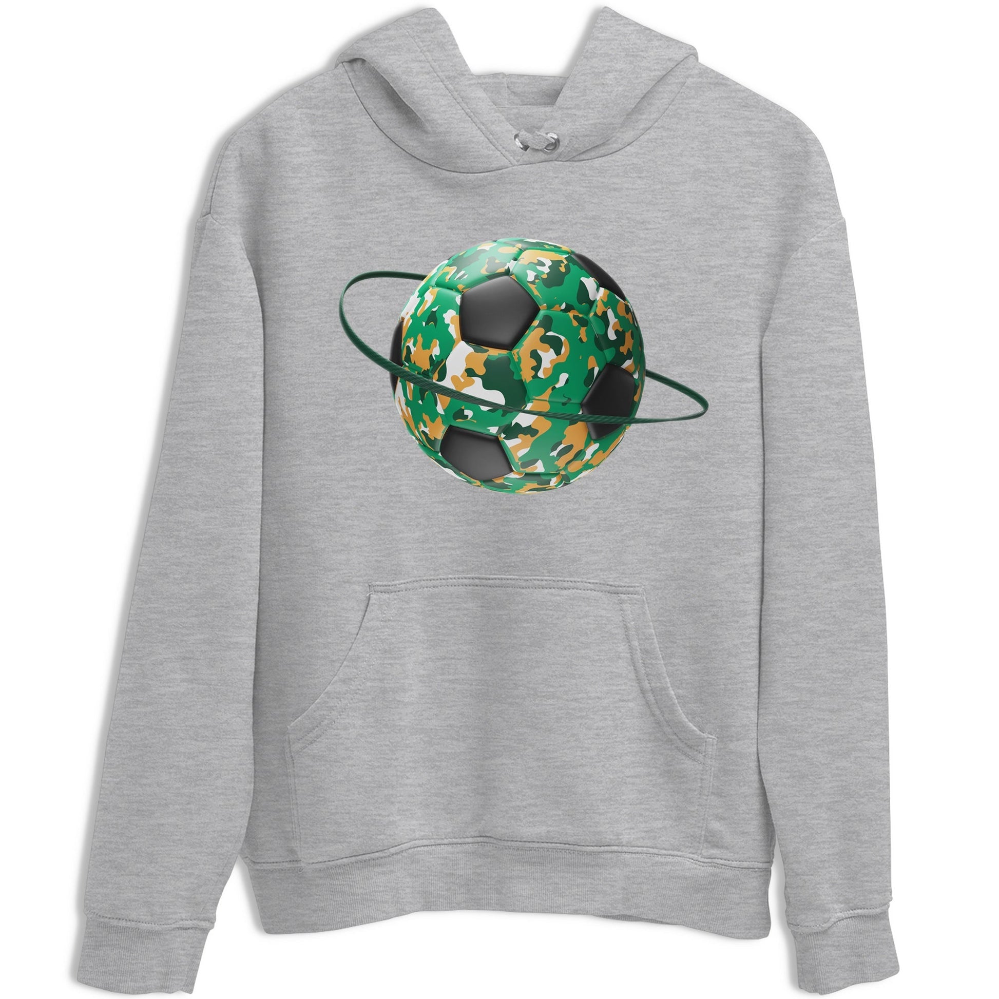 Camo Soccerball Planet Sneaker Tee - Samba Collegiate Green Gum