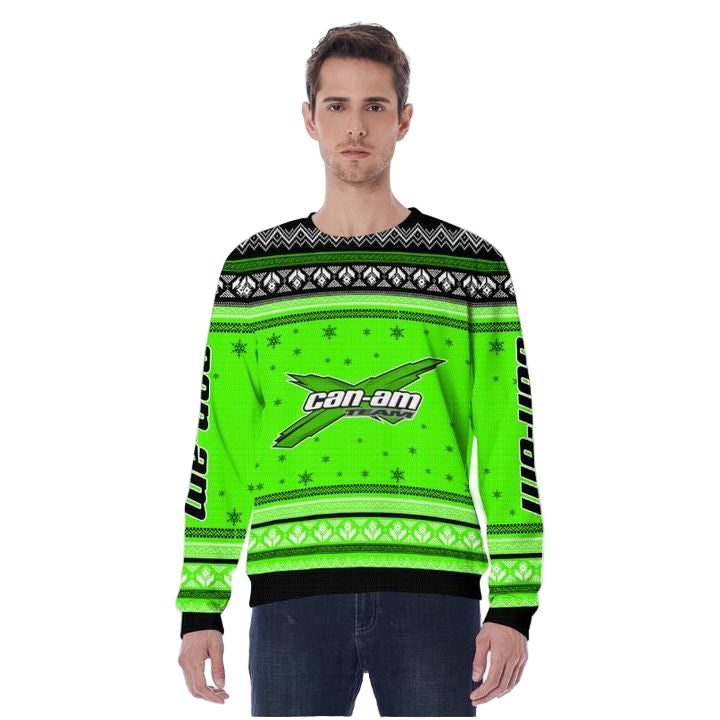 Can-am Team Green 3D Ugly Christmas Sweater ? Usalast