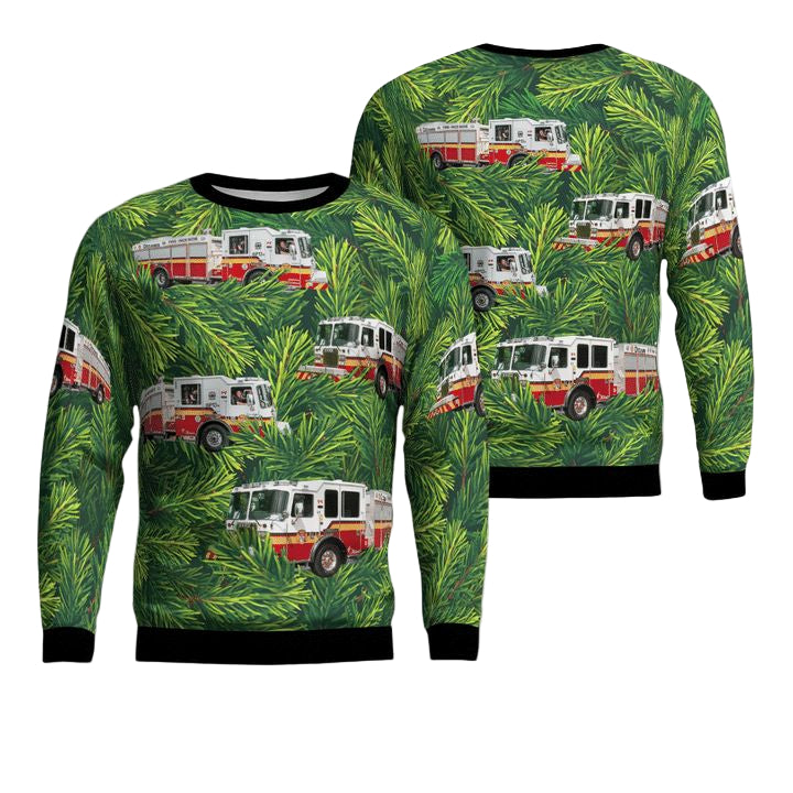 Canada Ottawa Fire Services AOP Sweater ? Usalast