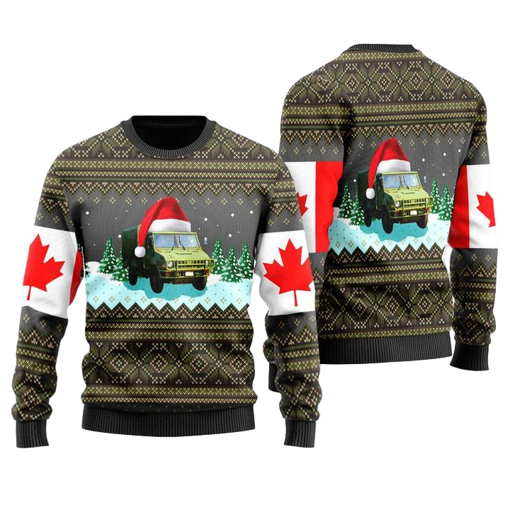 Canadian Army LSVW Military Truck Sweater 3D ? Usalast
