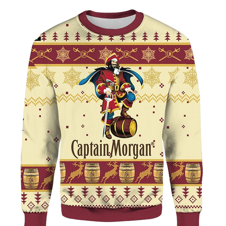 Captain Morgan Ugly 3D Christmas Sweater ? Usalast