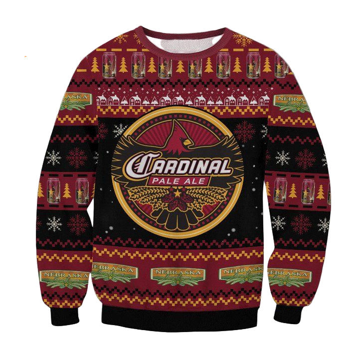 Cardinal Pale Ale Ugly Christmas Sweater 2022 ? Usalast