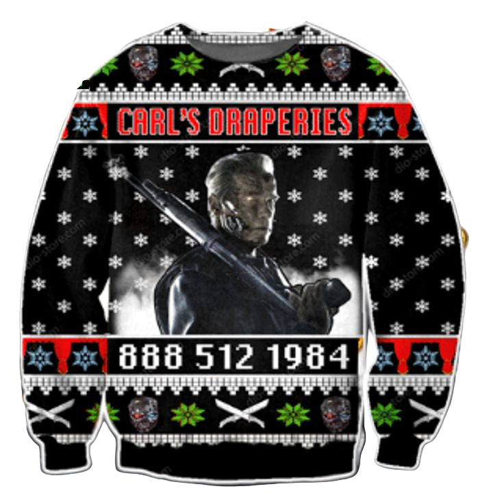 Carls Draperies Ugly Christmas Sweater ? Usalast