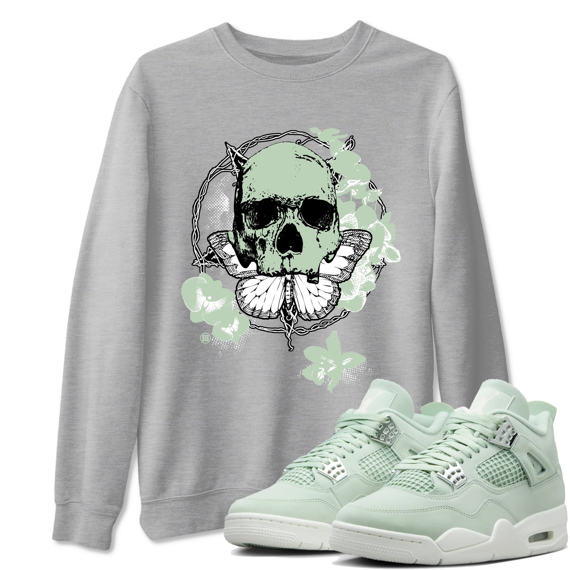 Carpe Diem Skull Sneaker Tees - Air Jordan 4 Abundance