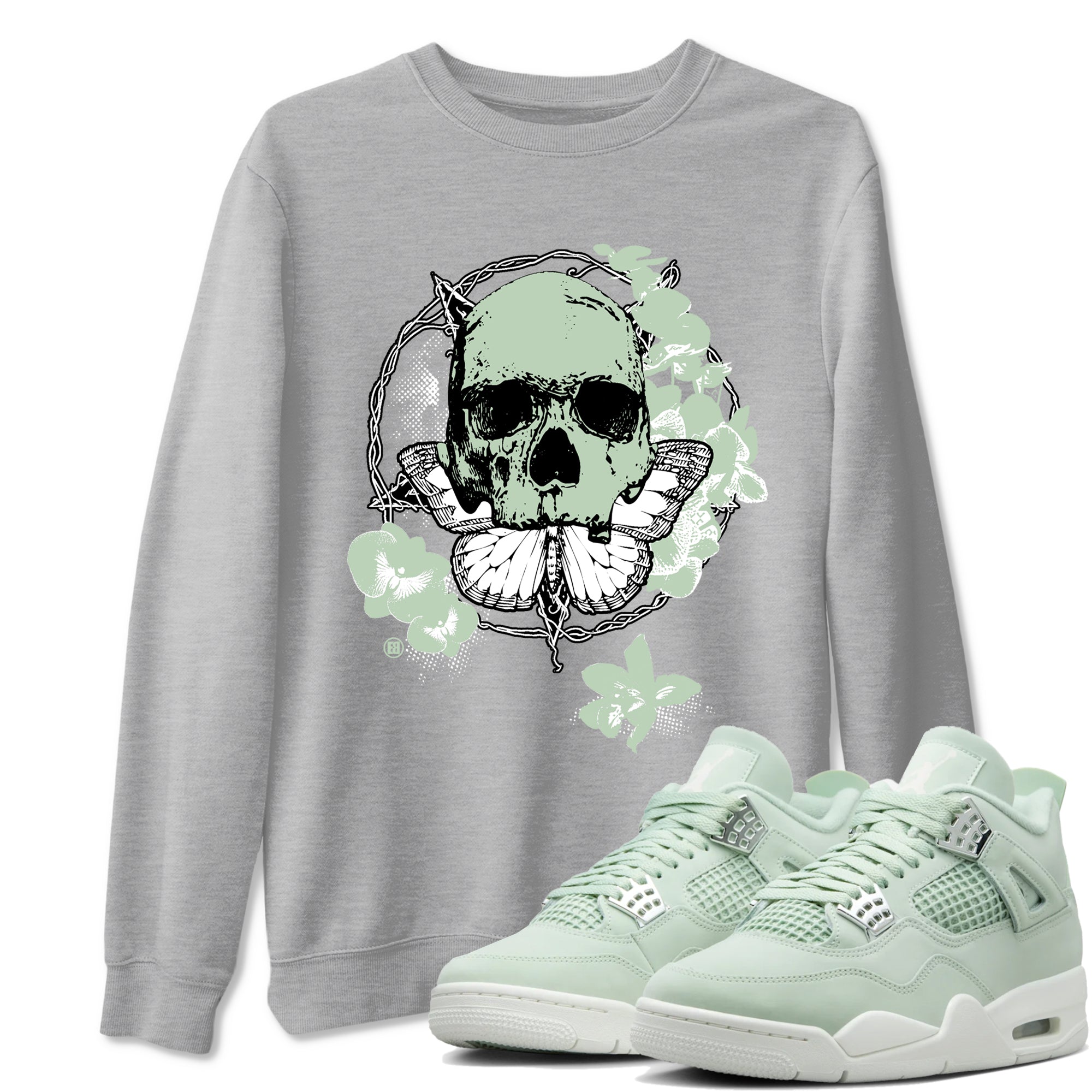 Carpe Diem Skull Sneaker Tees - Air Jordan 4 Abundance