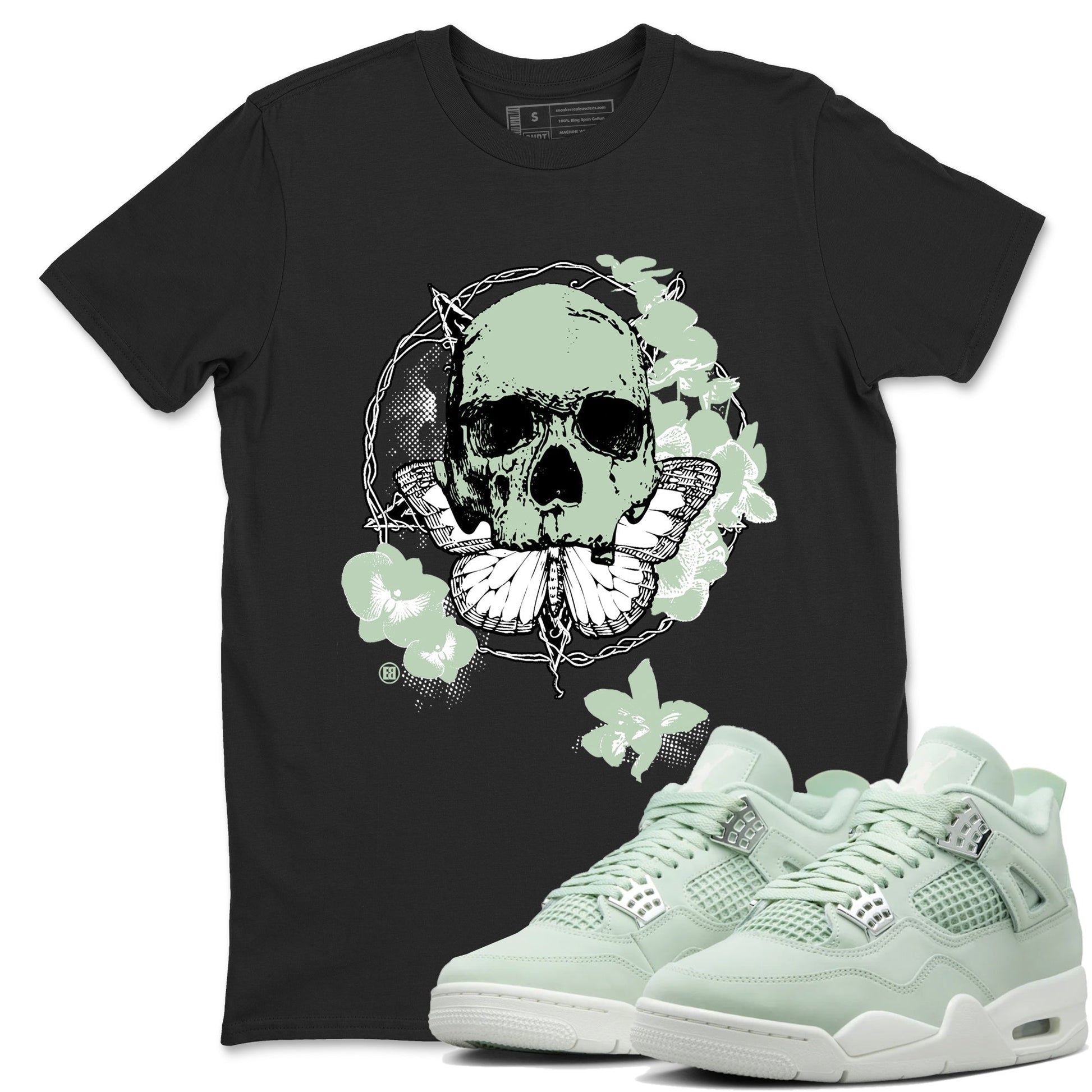 Carpe Diem Skull Sneaker Tees - Air Jordan 4 Abundance