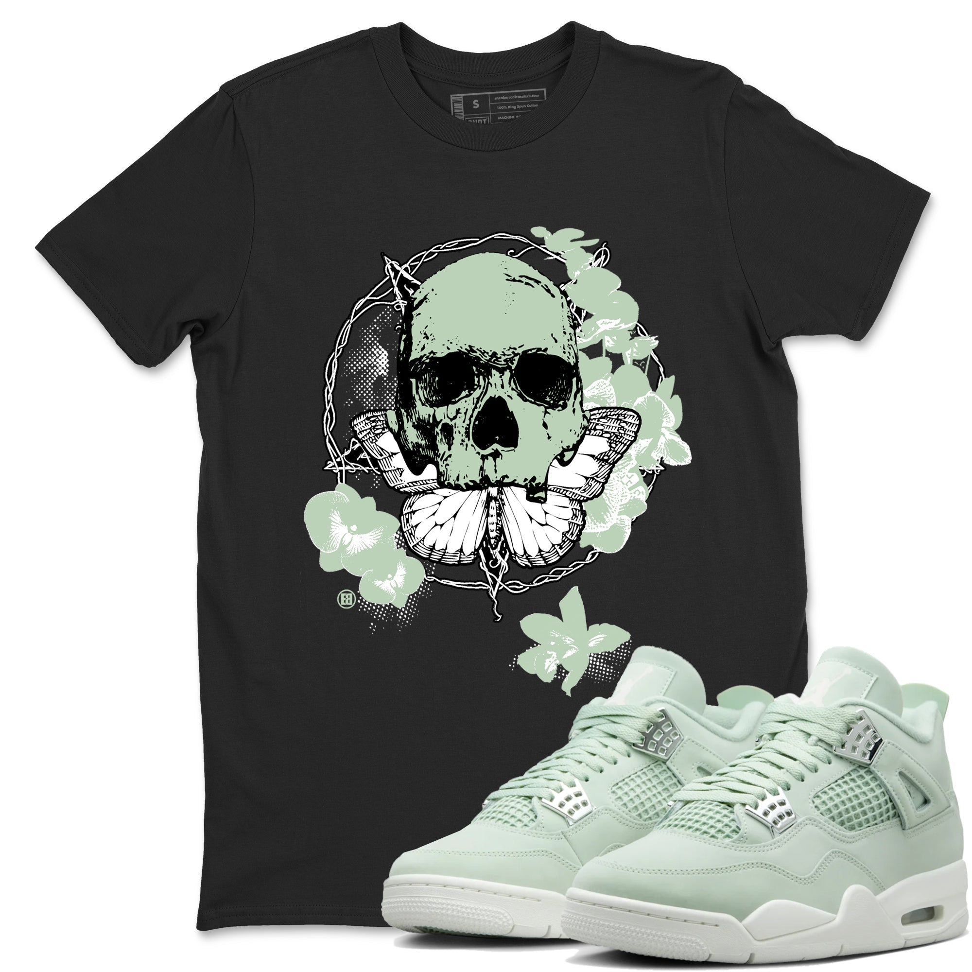 Carpe Diem Skull Sneaker Tees - Air Jordan 4 Abundance