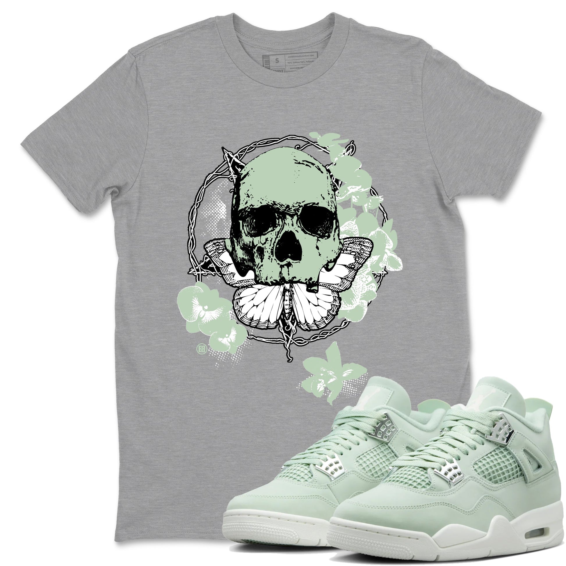 Carpe Diem Skull Sneaker Tees - Air Jordan 4 Abundance