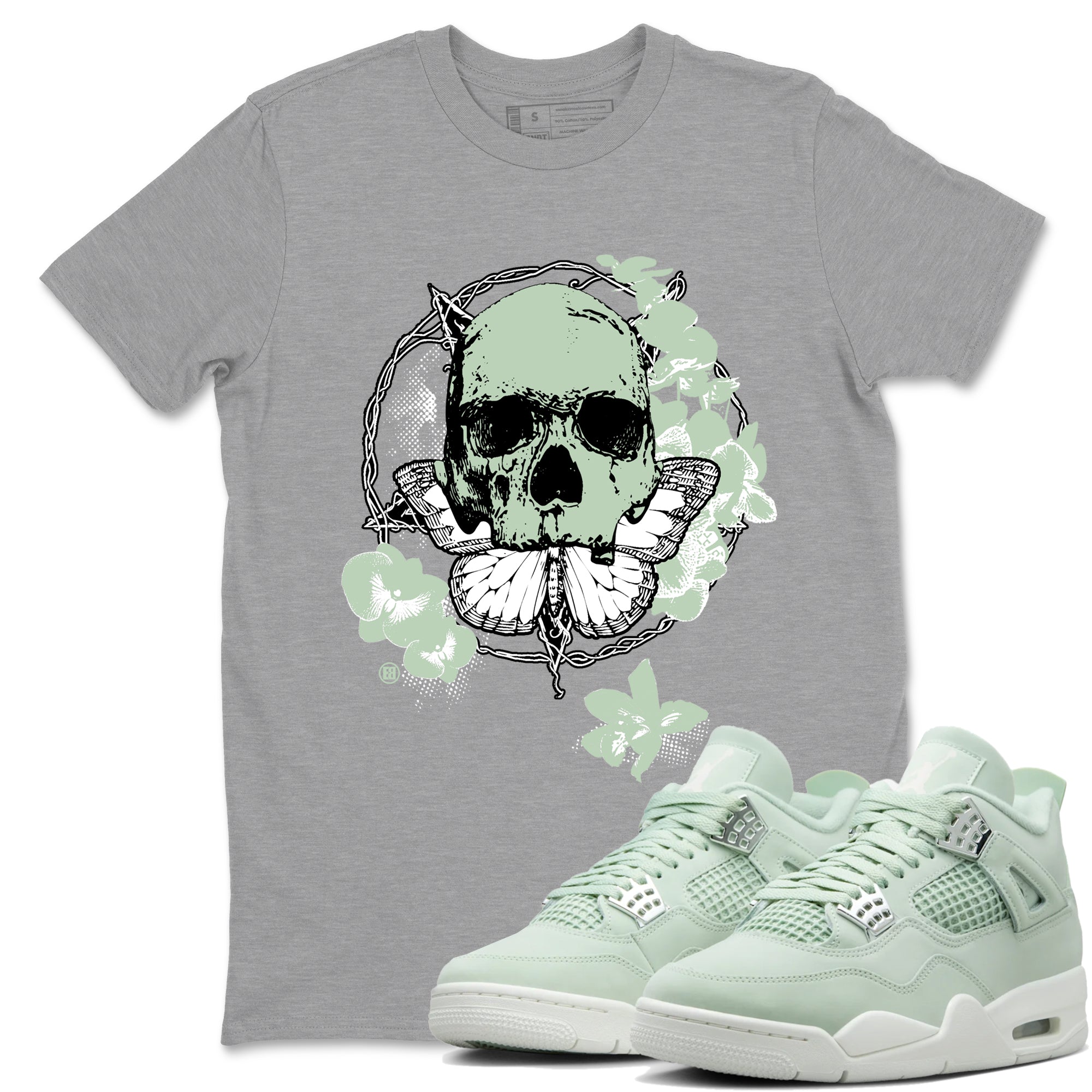 Carpe Diem Skull Sneaker Tees - Air Jordan 4 Abundance