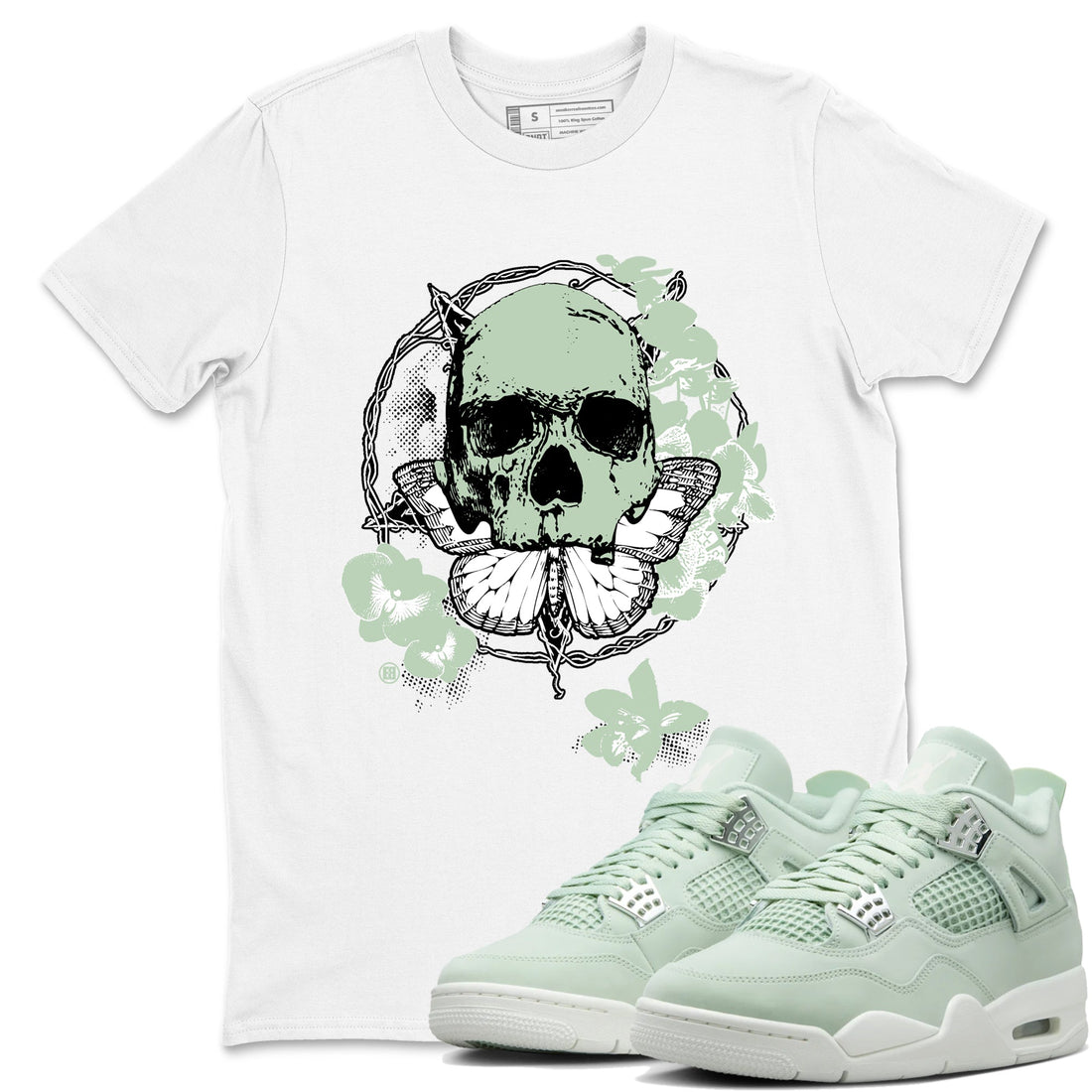 Carpe Diem Skull Sneaker Tees - Air Jordan 4 Abundance