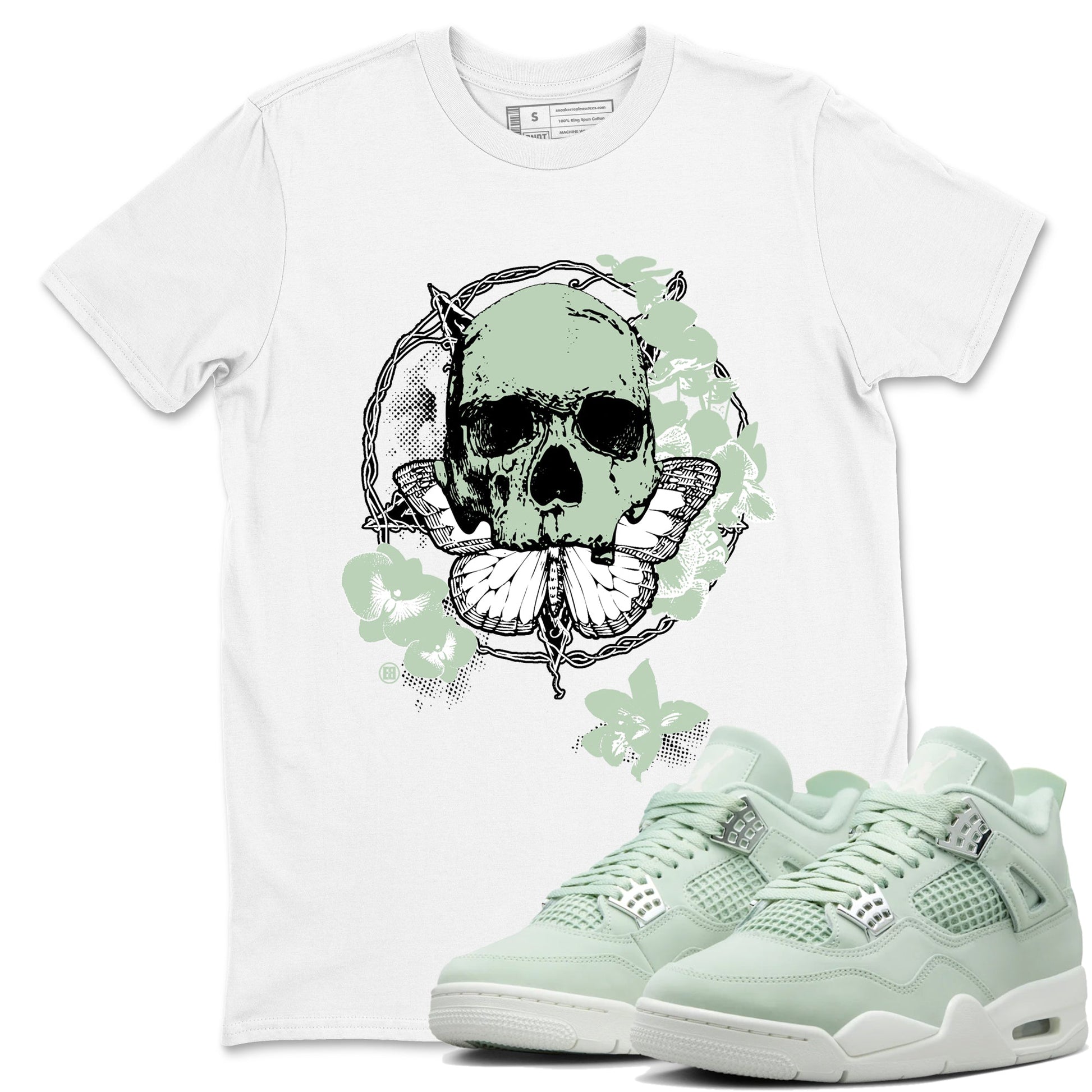 Carpe Diem Skull Sneaker Tees - Air Jordan 4 Abundance
