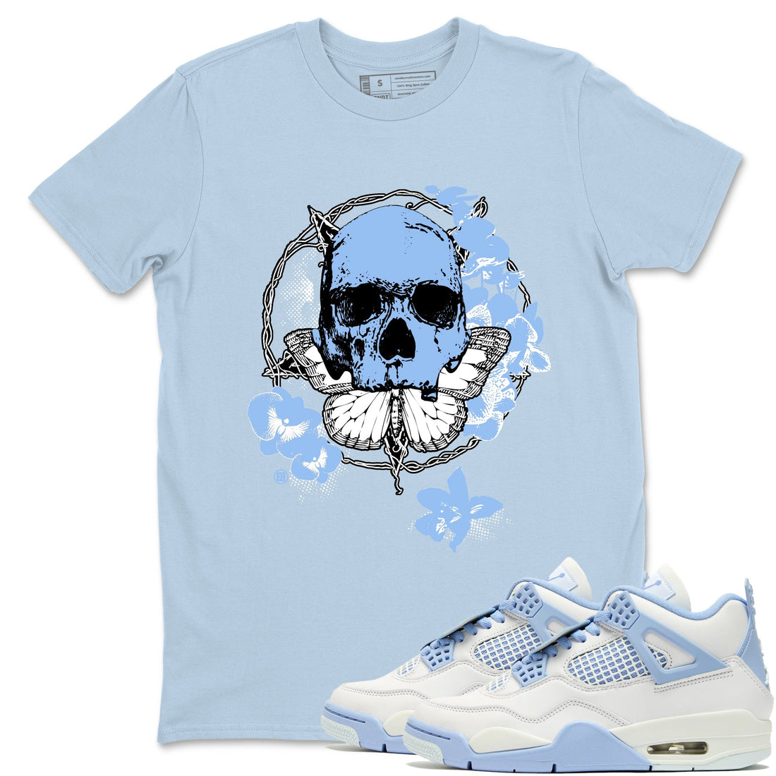 Carpe Diem Skull Sneaker Tees - Air Jordan 4 